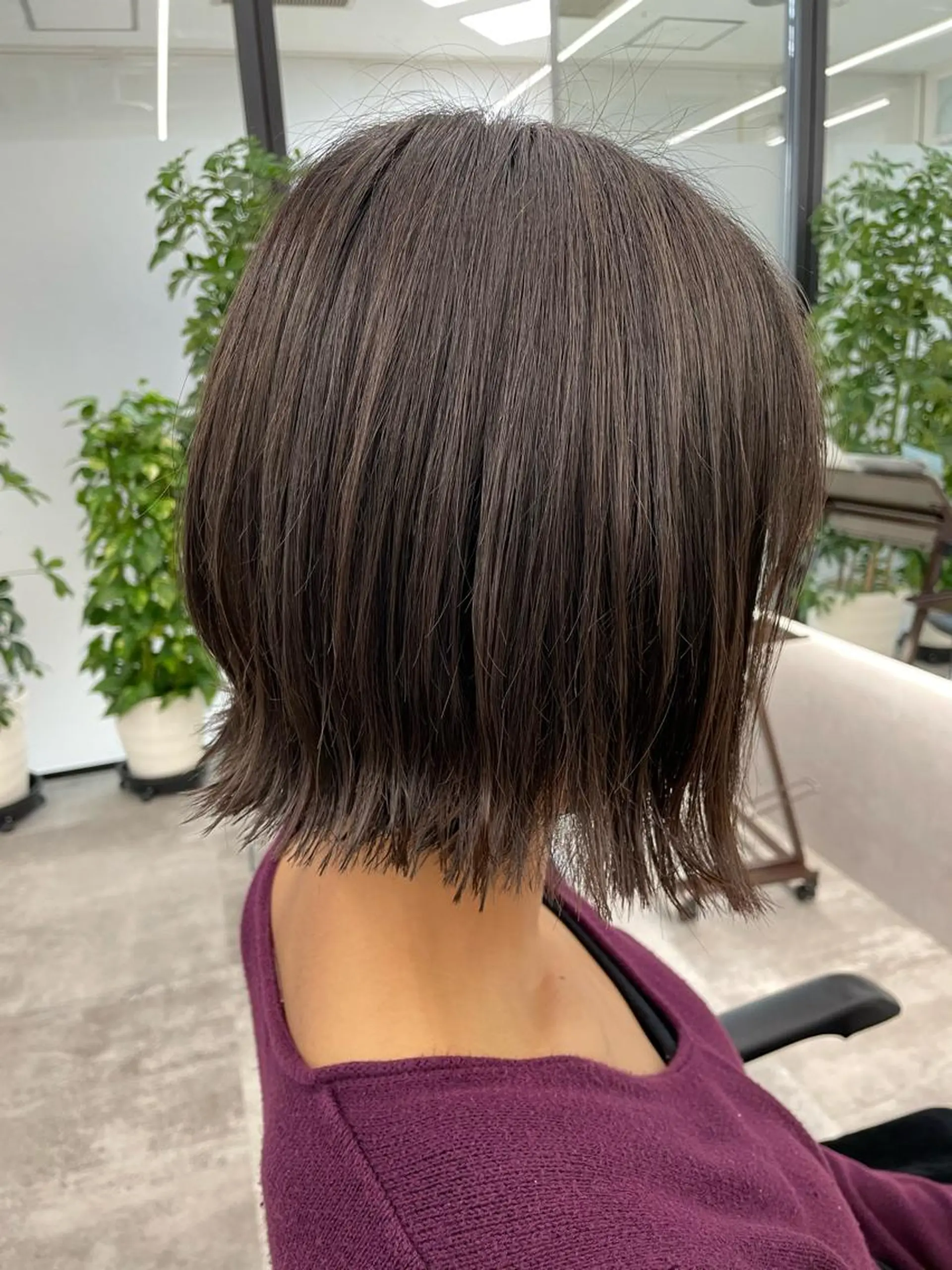 ショート KANGOLSALON 富山セントラル所属・松井 亜美のヘアスタイル