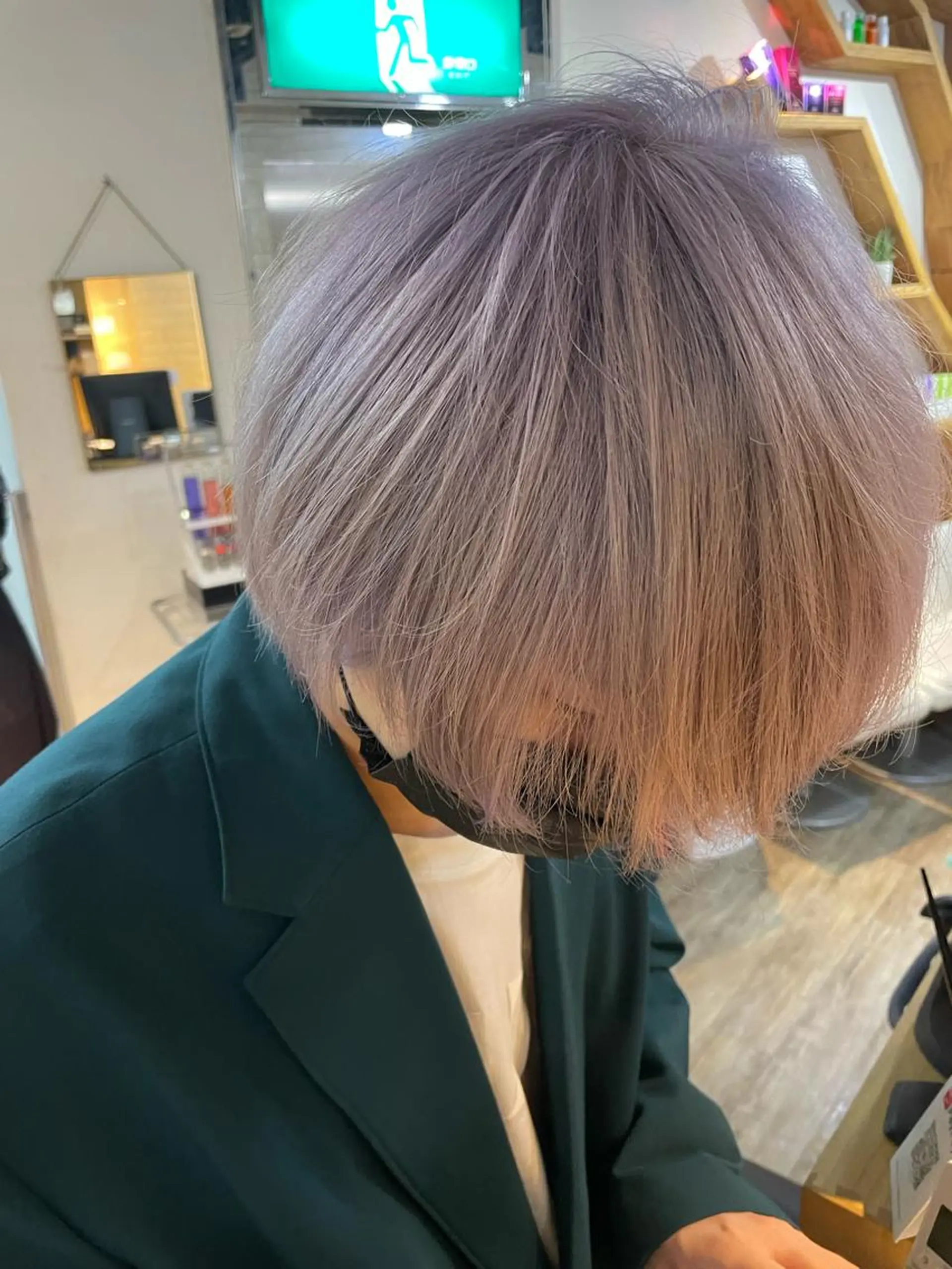 ショート カラー メンズ COREblanc ゆきの／表参道 原宿のヘアスタイル