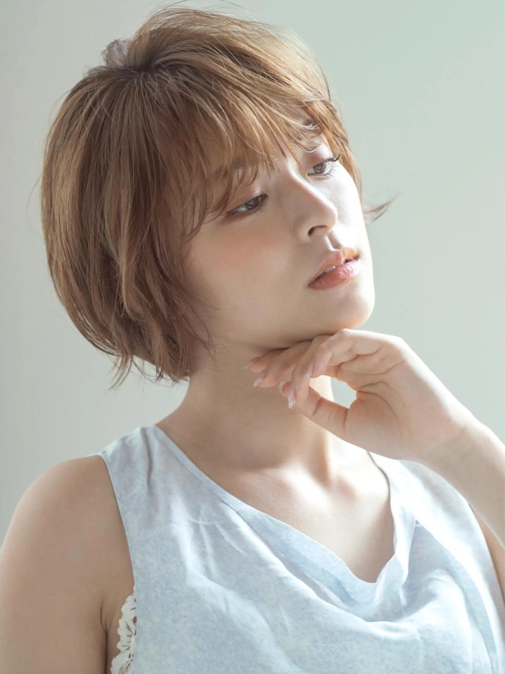 ショート パーマ 🎀ハイトーン/レイ ヤー/Reina🎀のヘアスタイル