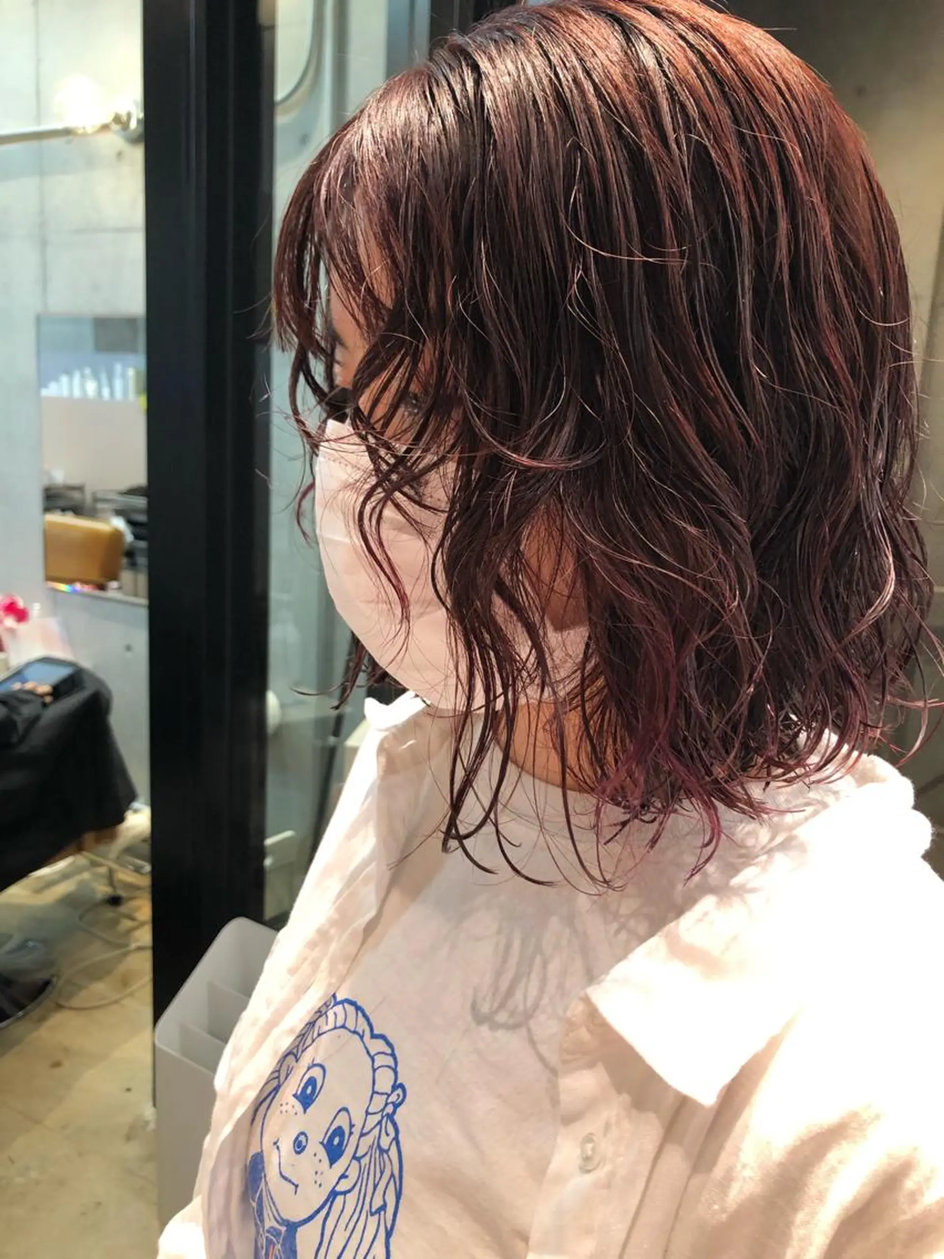 ミディアム カット ヘアカラー トリートメント 🍊🍊COコ かぢあおい🍊🍊のヘアスタイル