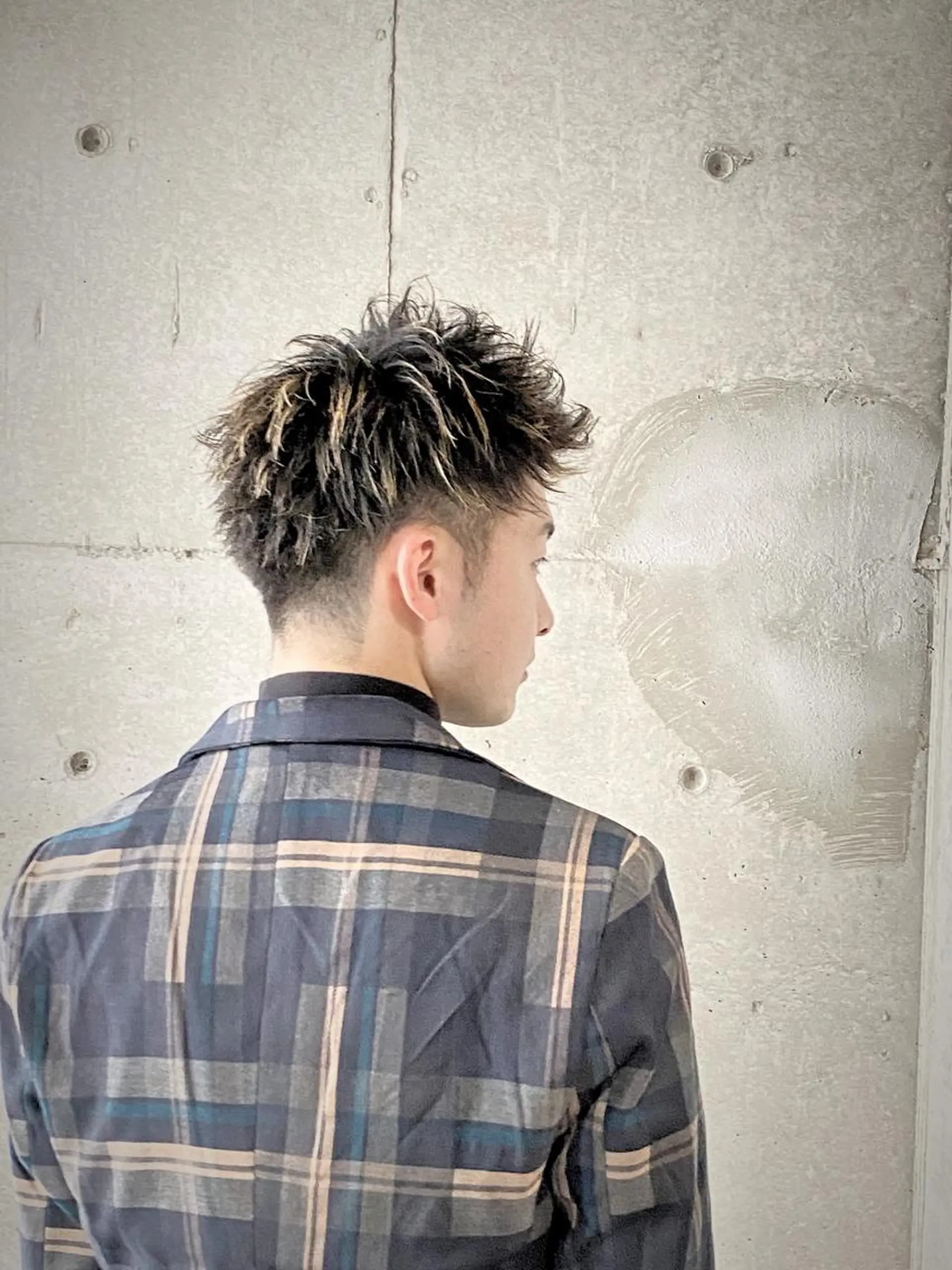 ショート カラー メンズ MENS  FEEL南森町所属・佐藤 達郎のヘアスタイル