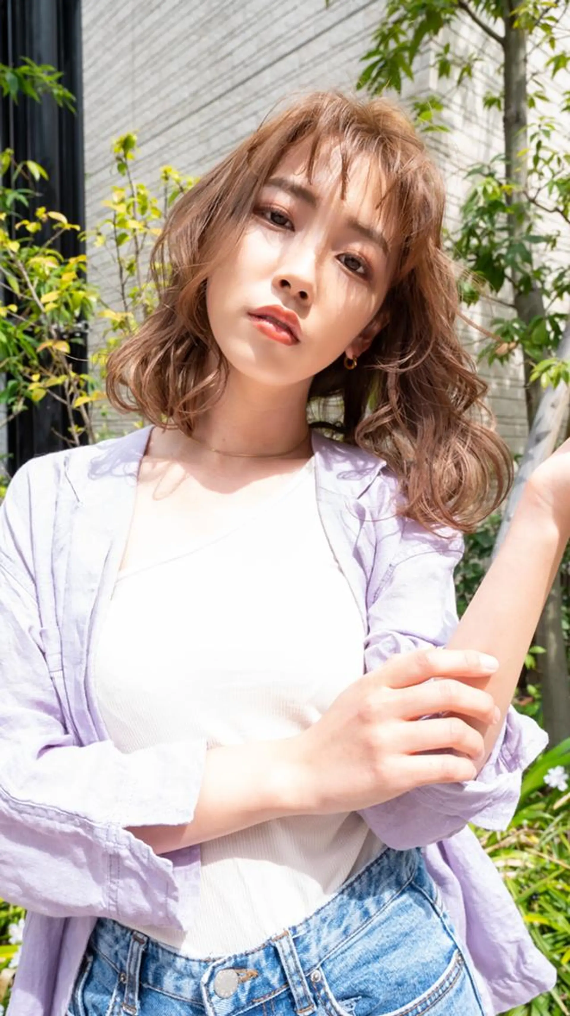 カラー ミディアム ANGELICA 吉川智昭のヘアスタイル