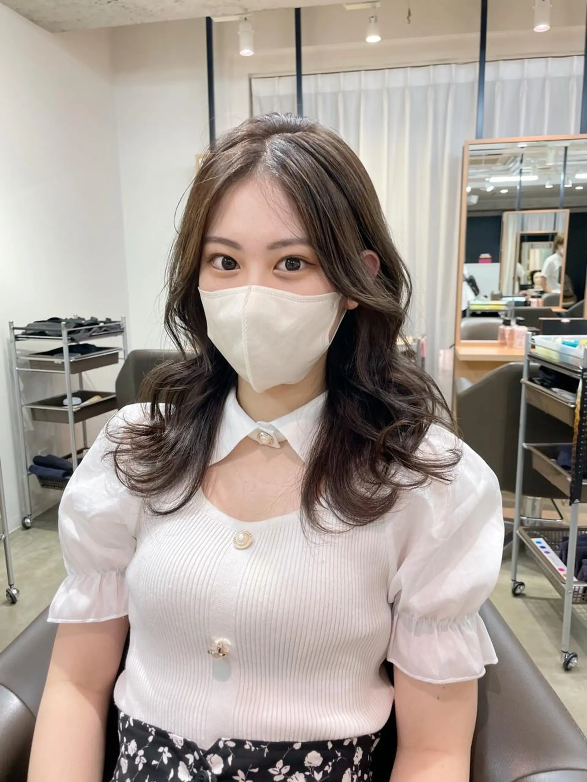 セミロング ❤️ショートカット ・顔周りカット❤️のヘアスタイル