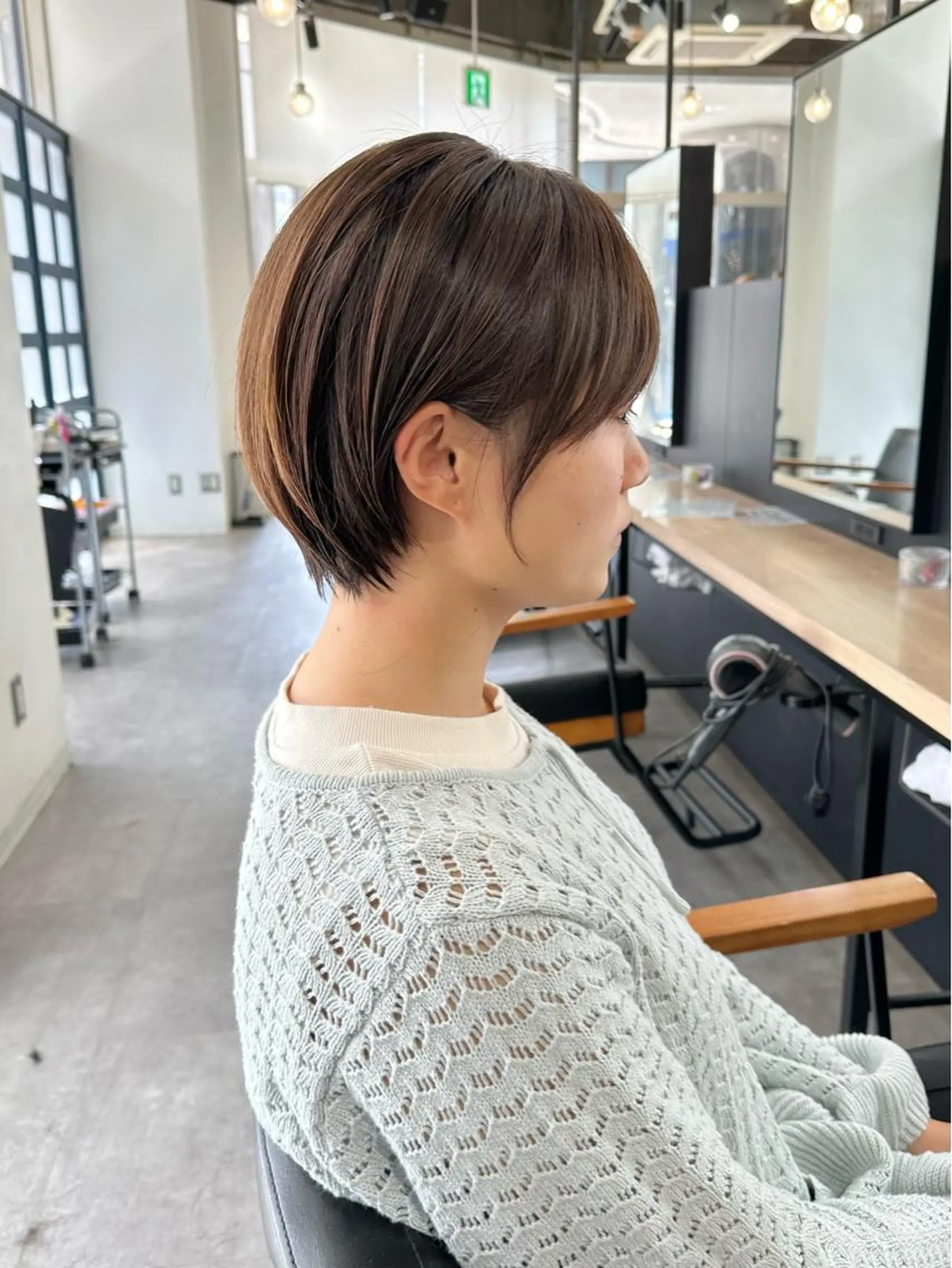 ショート カット ヘアカラー トリートメント 🌈ショートボブ⚪︎ 暖色🌈村山武史のヘアスタイル