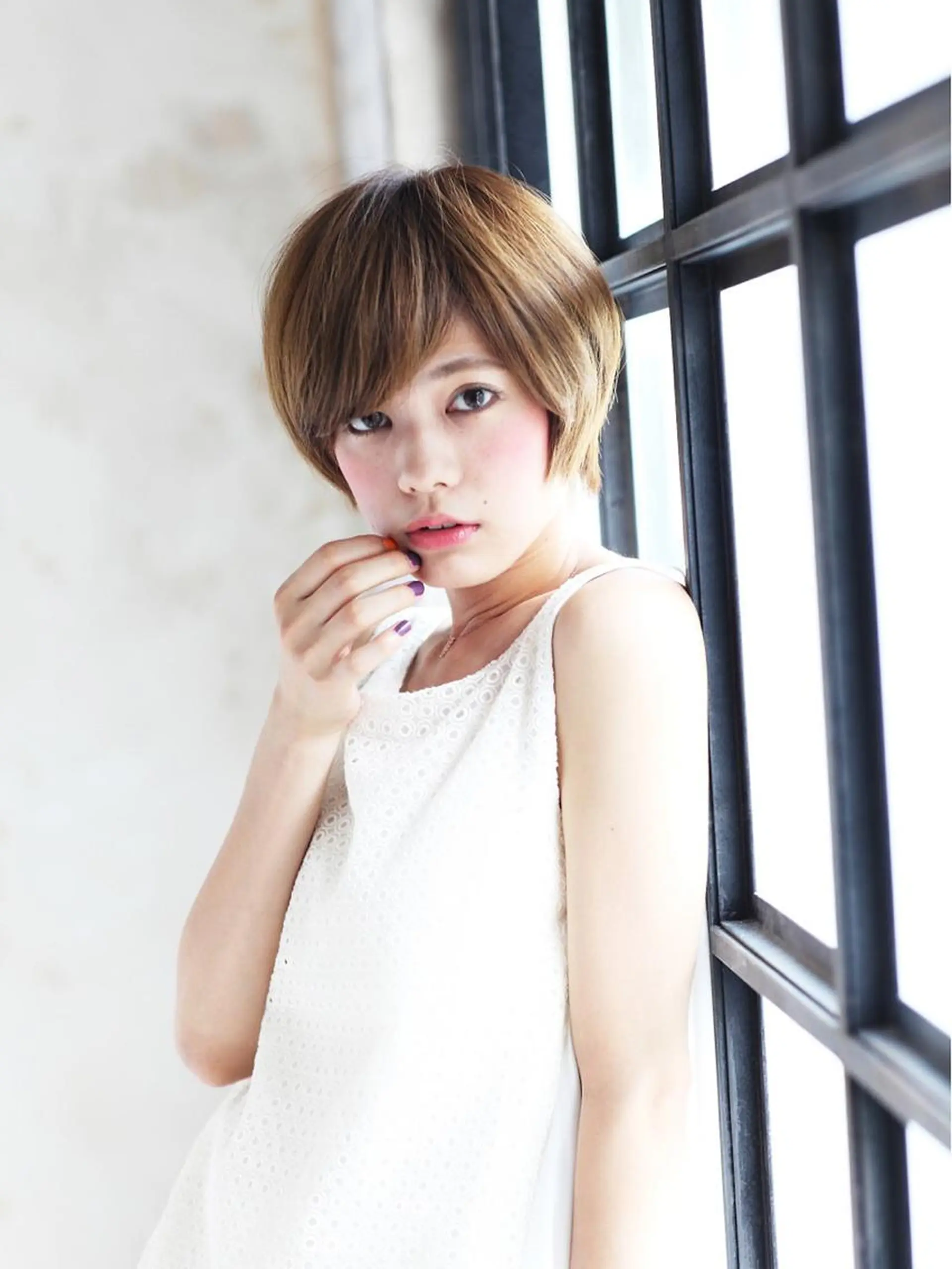 ショート カラー パーマ ヘアアレンジ アディクシーカラー イルミナカラー マニッシュショート ショートヘア トリートメント カット ヘアカラー トリートメント ヘアセット ✨ハイクオリティ✨ 山本香也のヘアスタイル