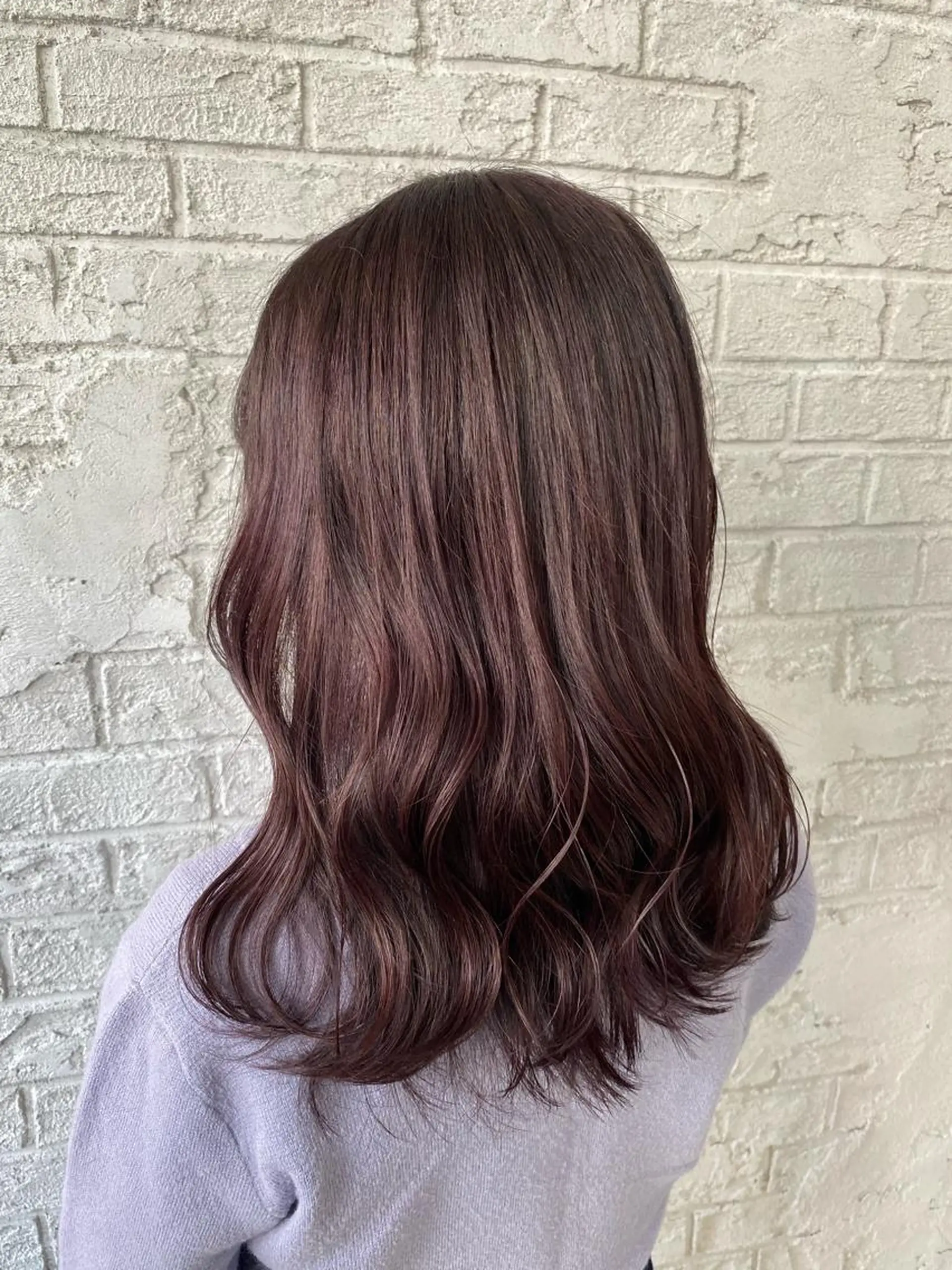 セミロング カット ヘアカラー トリートメント Eleanor池袋東口2nd所属・池袋/韓国レイヤー 💗🐇amiのヘアスタイル