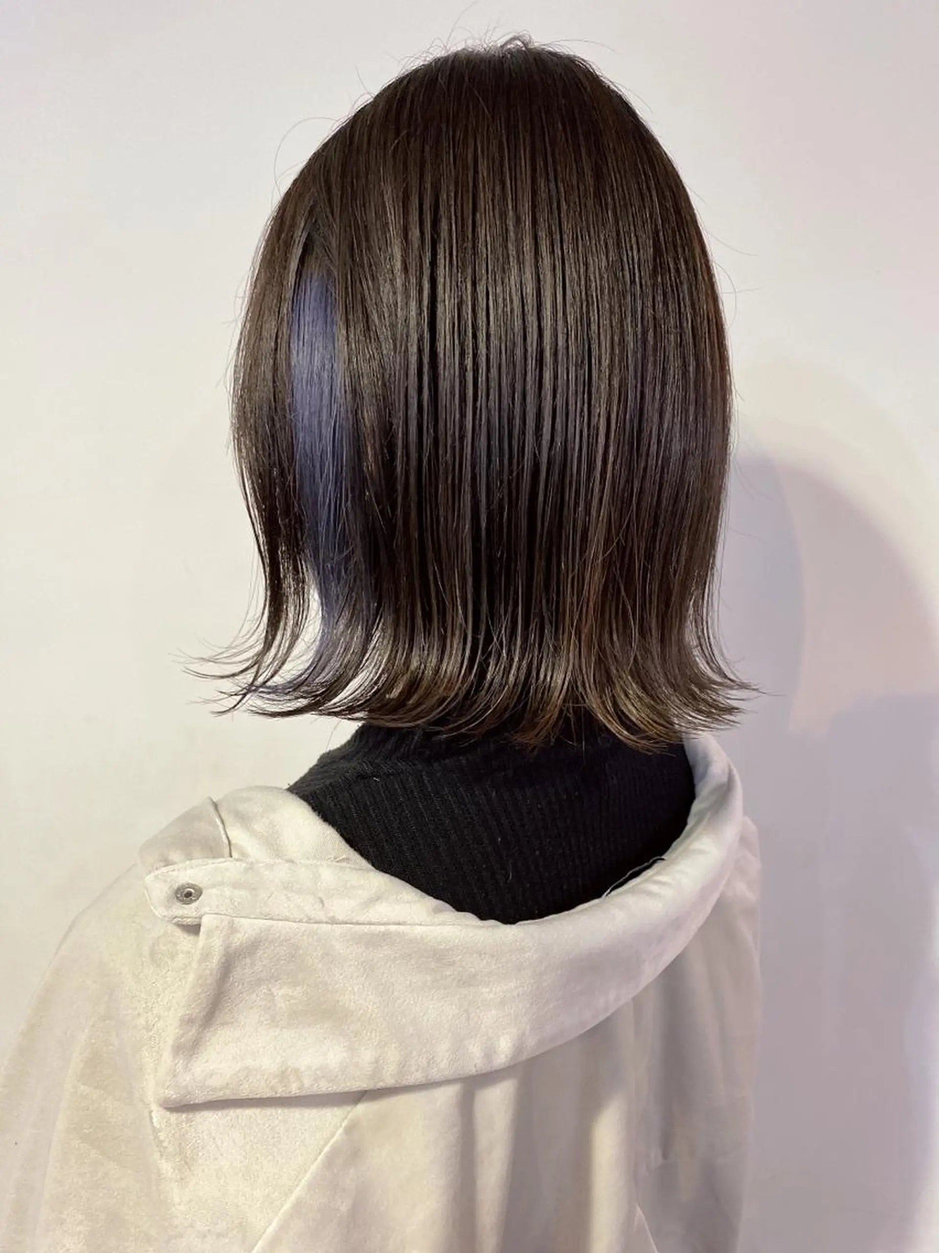 ショート カラー ヘアアレンジ 切りっぱなしボブ/ デザインカラー店長のヘアスタイル