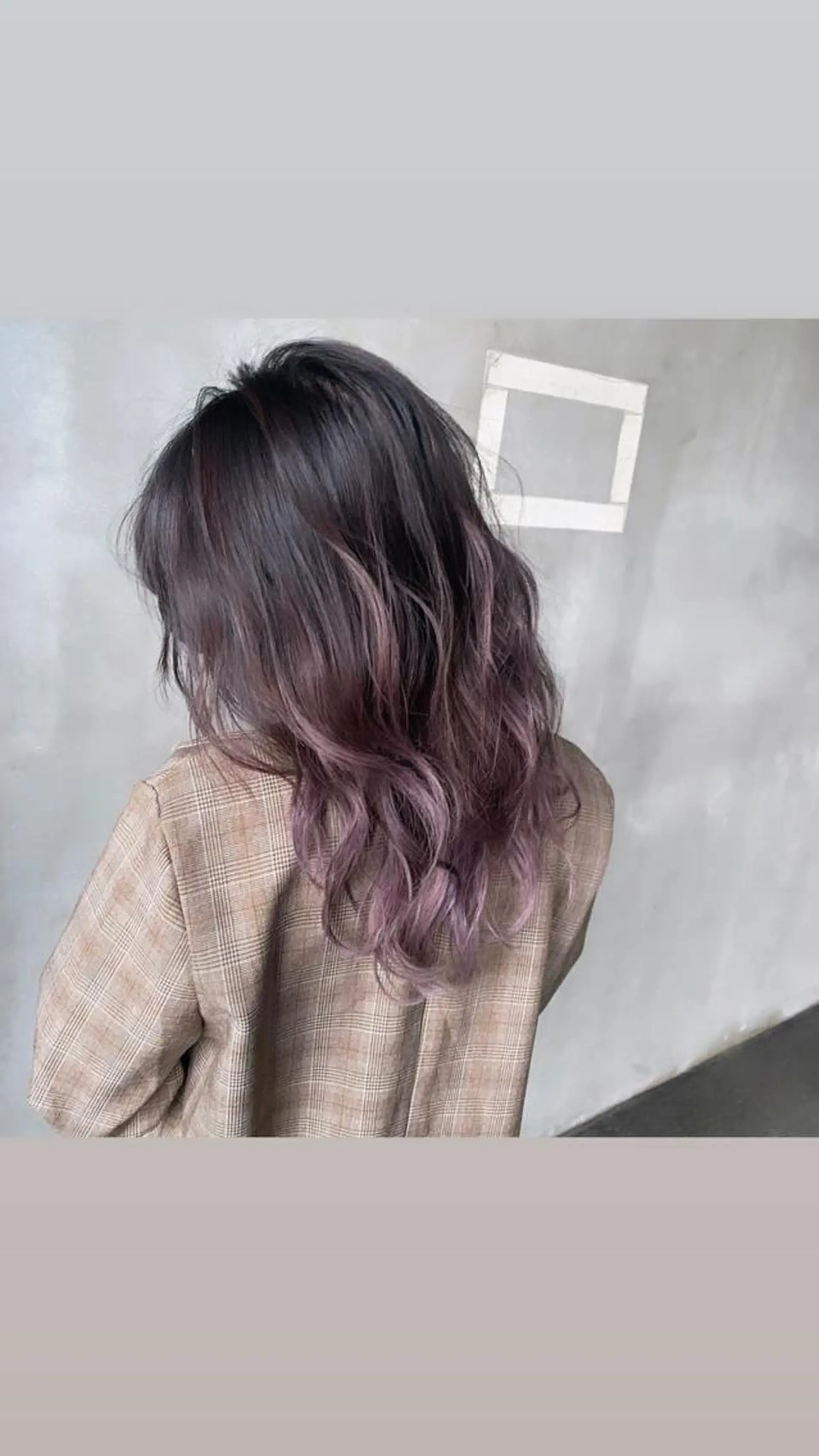 ロング カラー ヘアアレンジ ブリーチ ラベンダーカラー ブリーチなしカラー fifth 今西翔汰のヘアスタイル