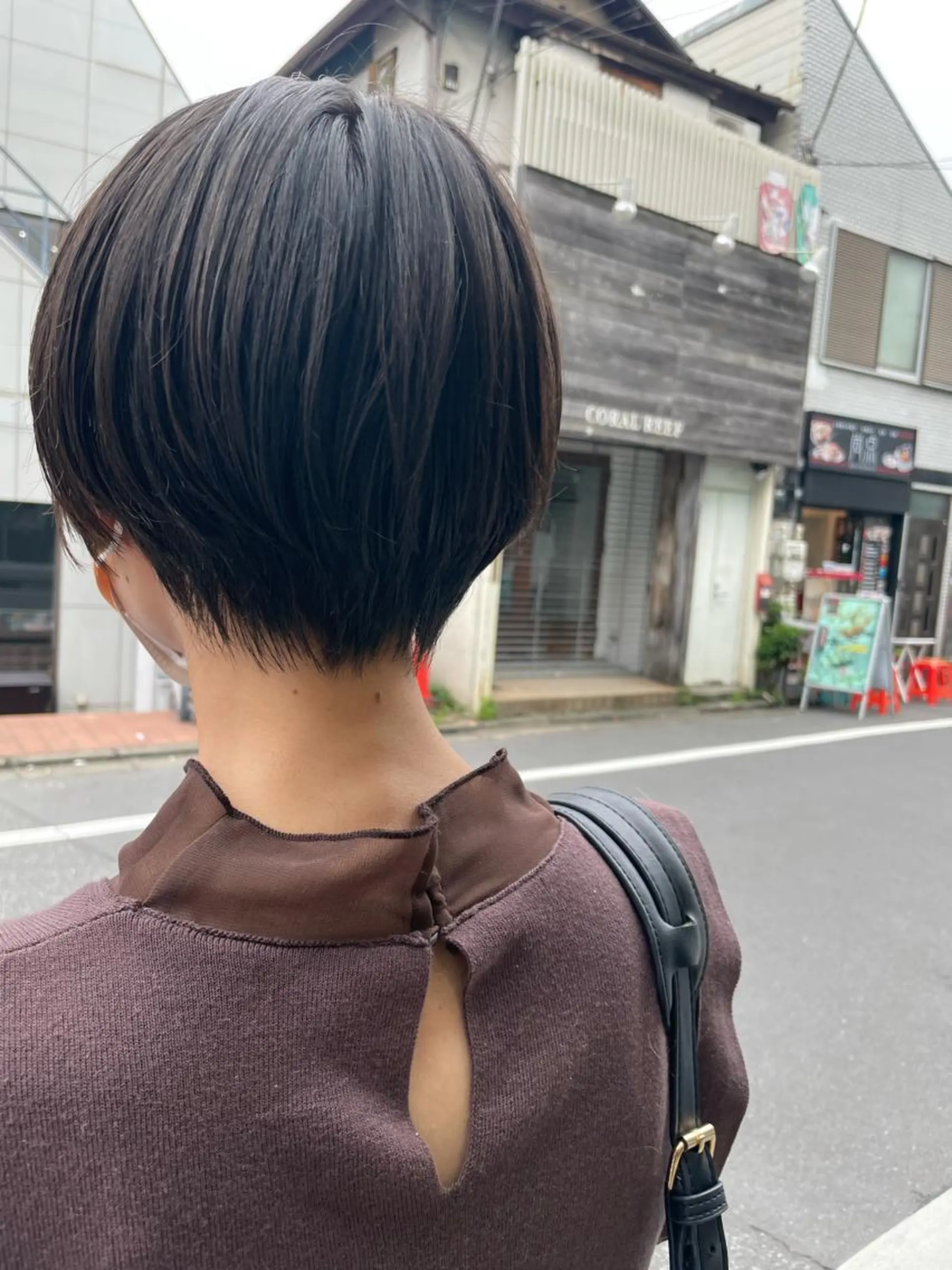 ショート カラー カット ヘアカラー 福島成美/髪質改善 縮毛矯正/カラーのヘアスタイル