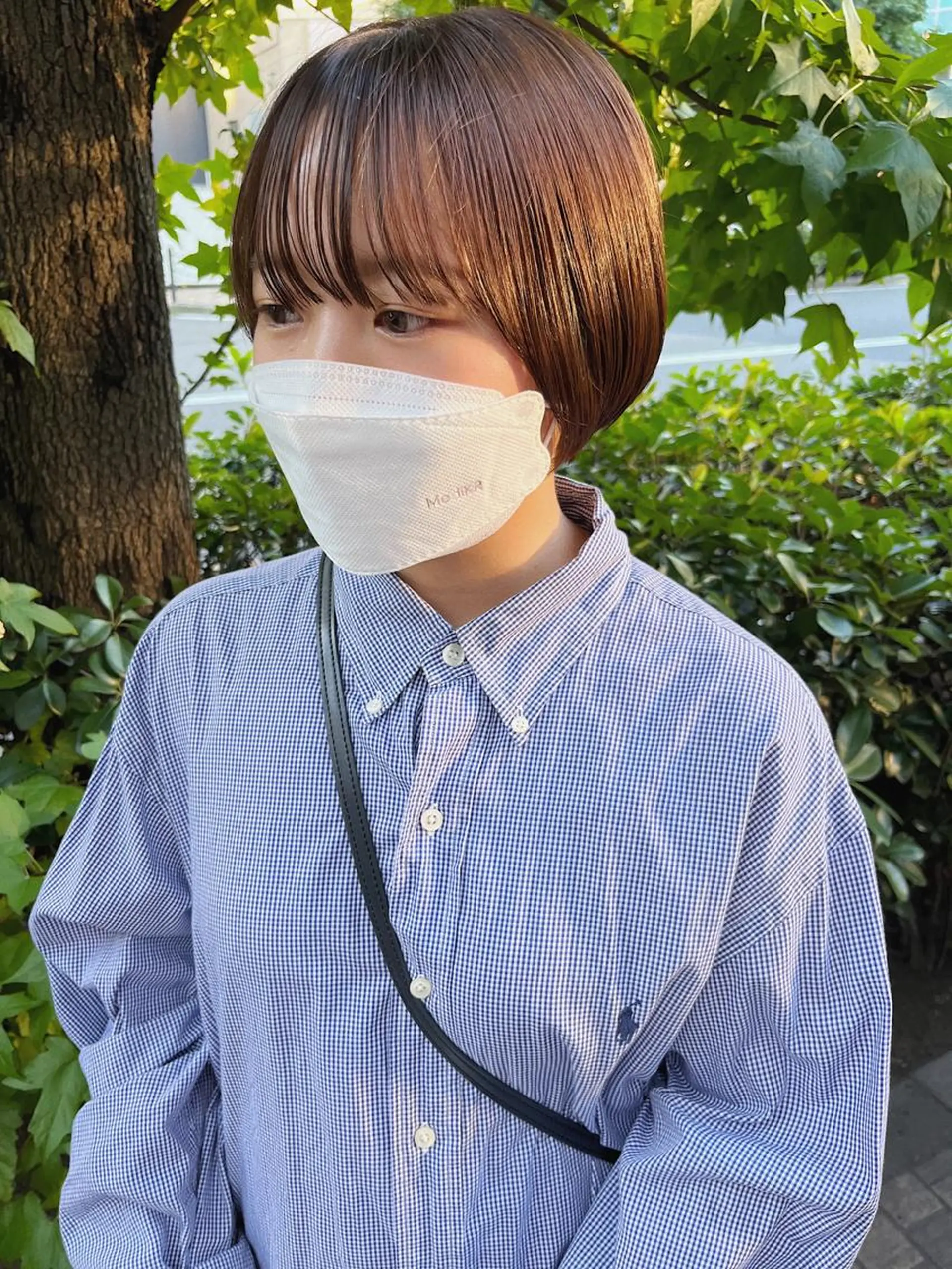 ショート ショートヘア カット ヘアカラー 西山 紗耶香🪽 透明感カラー/ボブのヘアスタイル