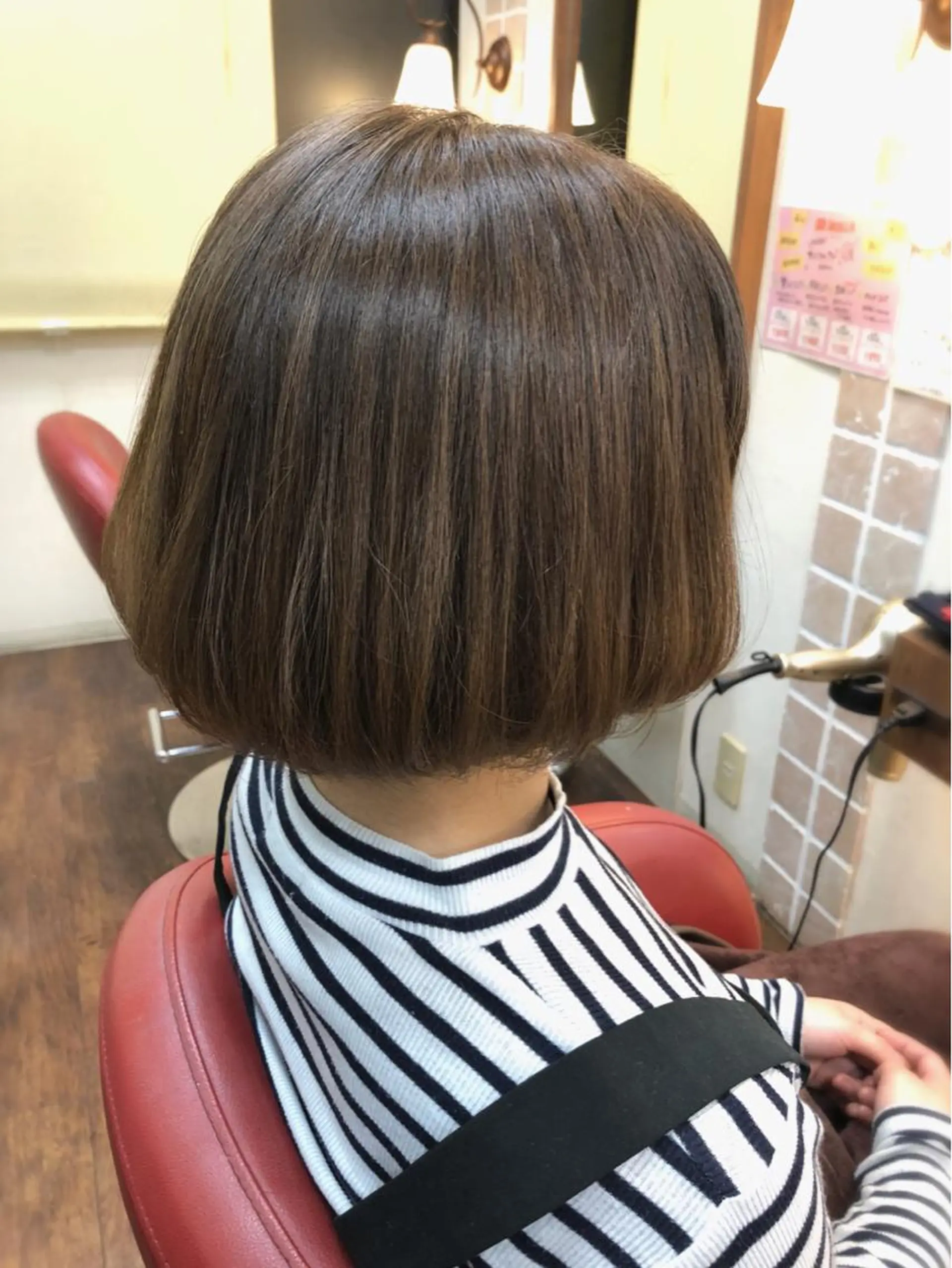 ショート カラー ハイライトカラー ハイライト ヘアカラー 大野 まゆのヘアスタイル