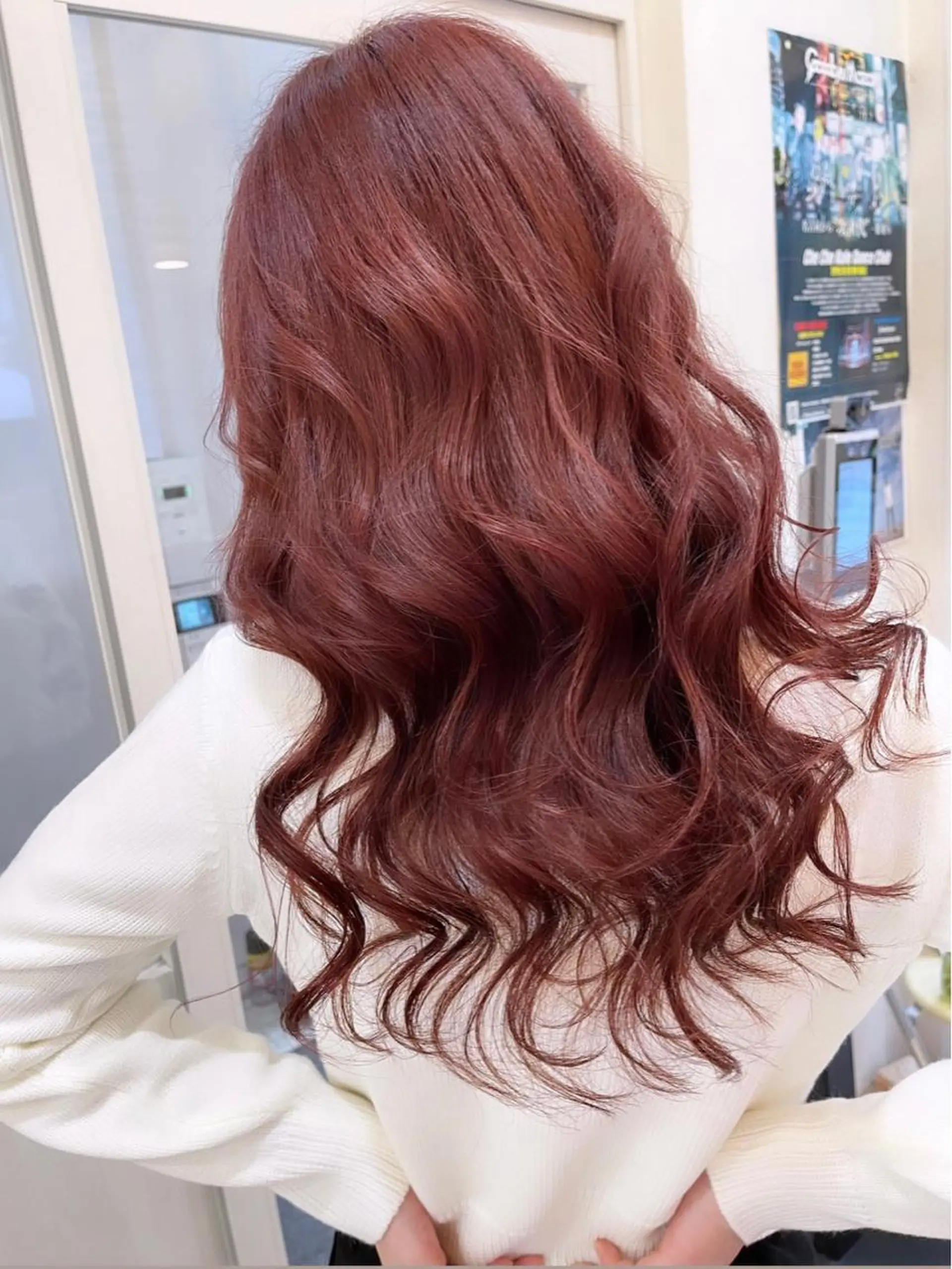 カラー ブラウンカラー ピンクカラー カット ヘアカラー 名古屋のピンク好き かずくん🦩のヘアスタイル