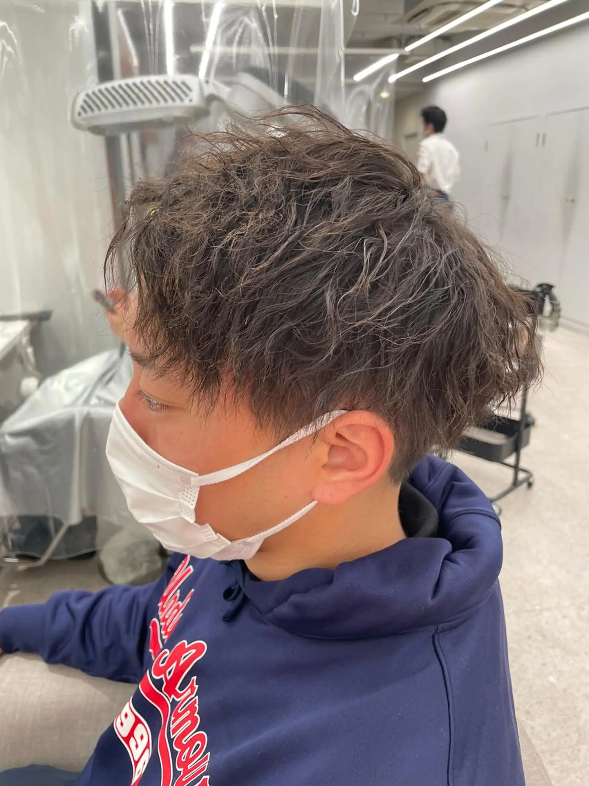 パーマ メンズ メンズスタイリスト✨ 助川龍哉のヘアスタイル