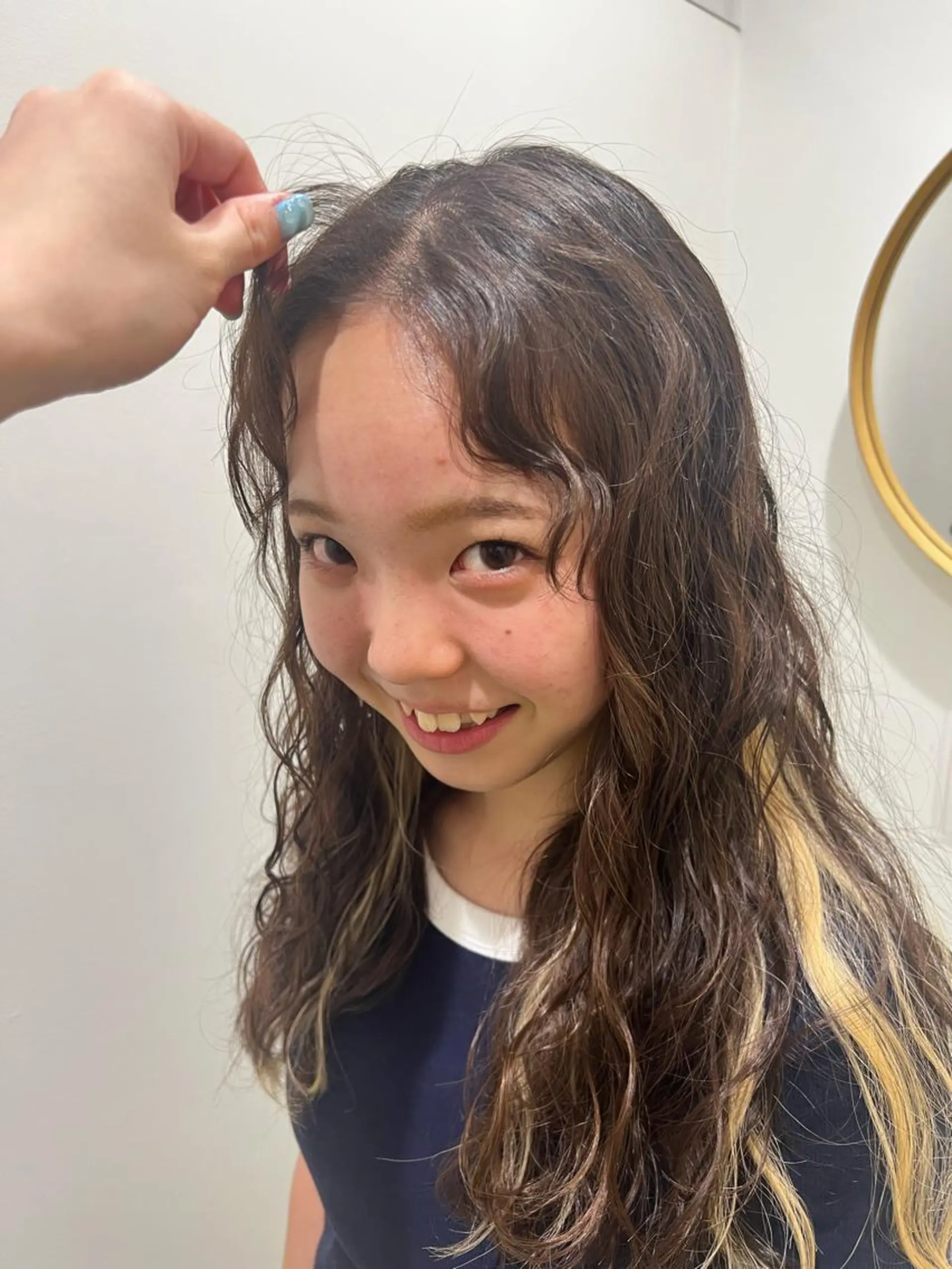 ロング パーマ Aman  D'or所属・ショート/ボブ/東 千耀のヘアスタイル