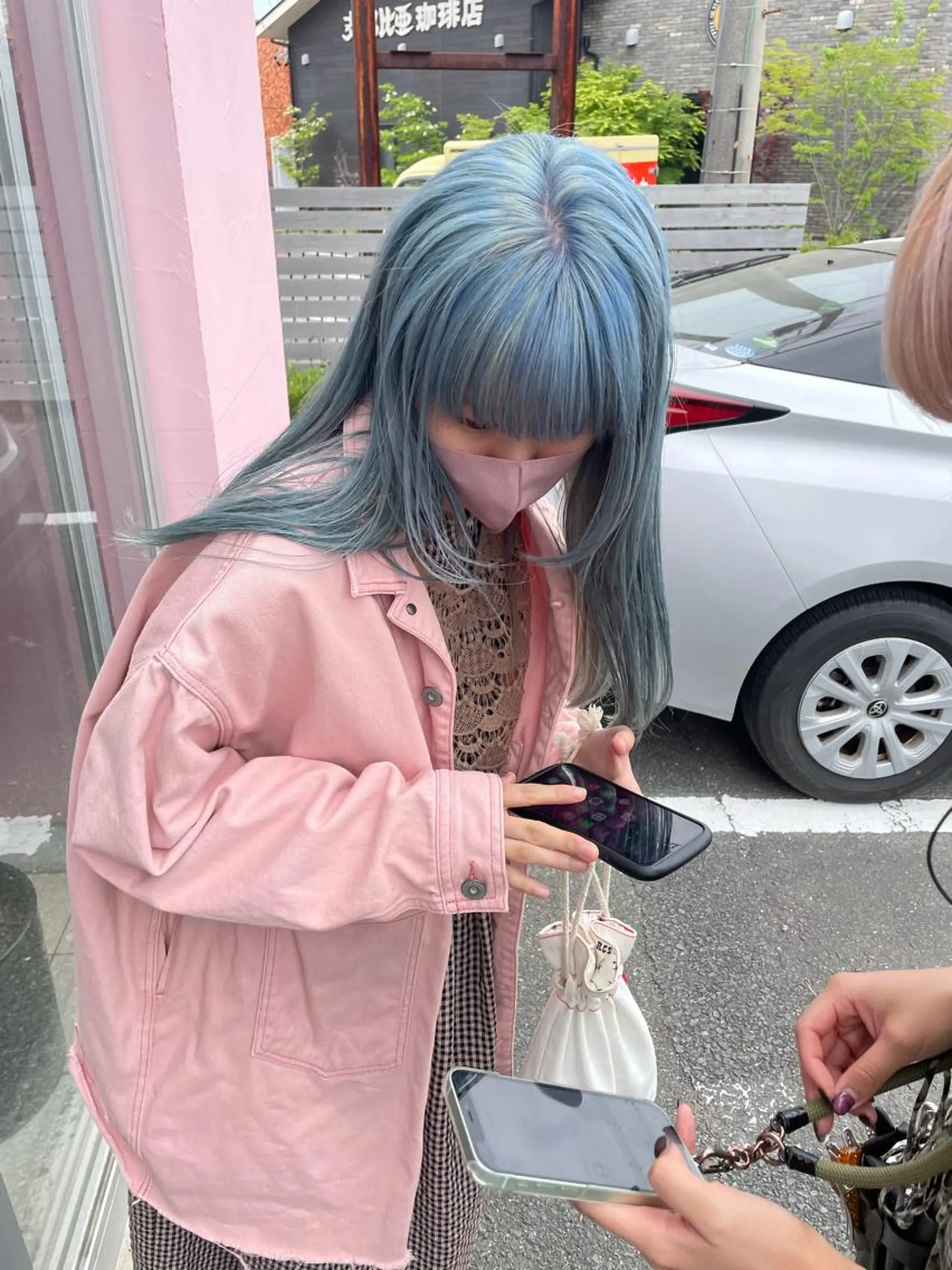 カラー ベージュ/透明感/ 桃子のヘアスタイル