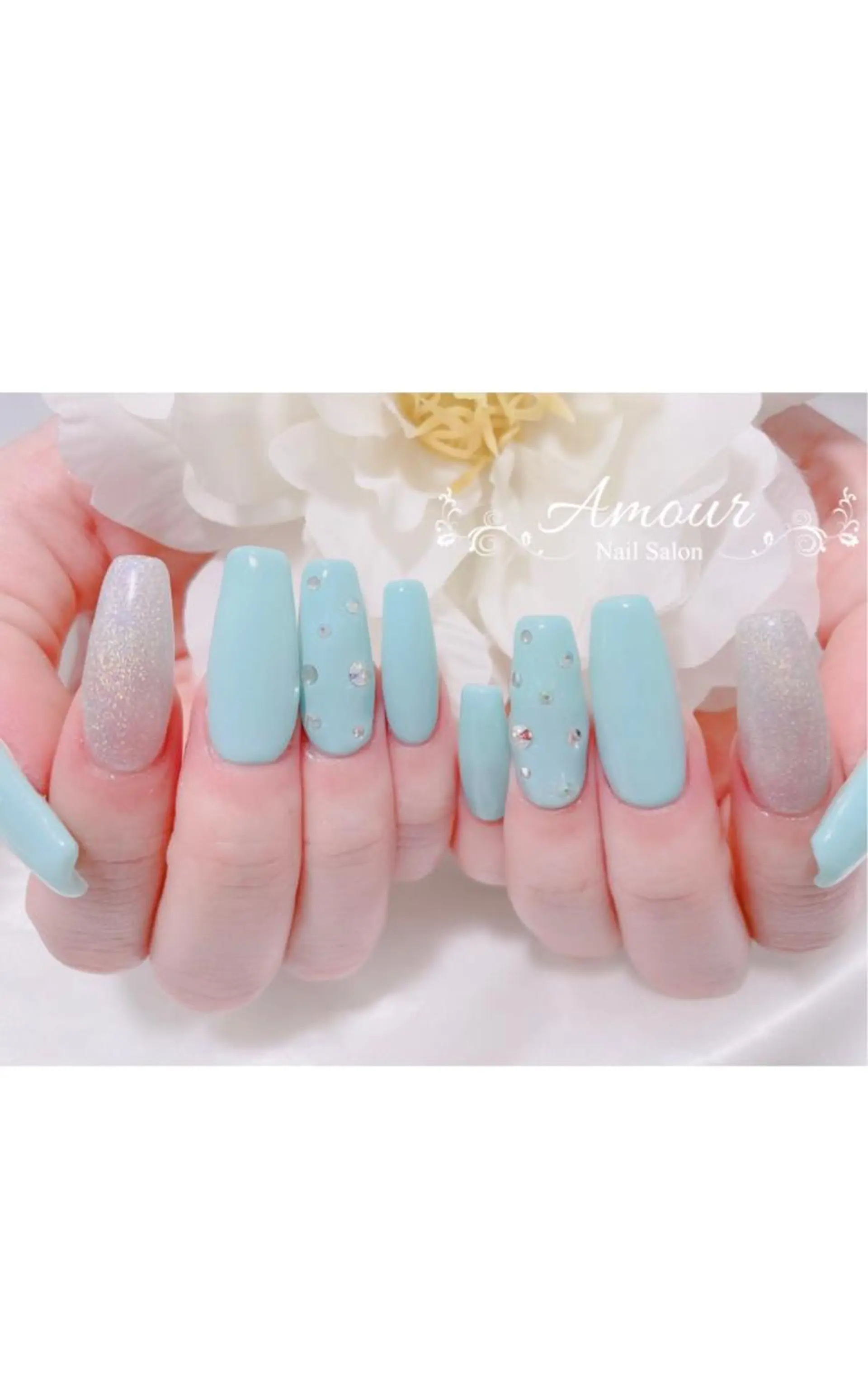 ネイル ハンドネイル nailsalon ♡amour♡のネイルデザイン