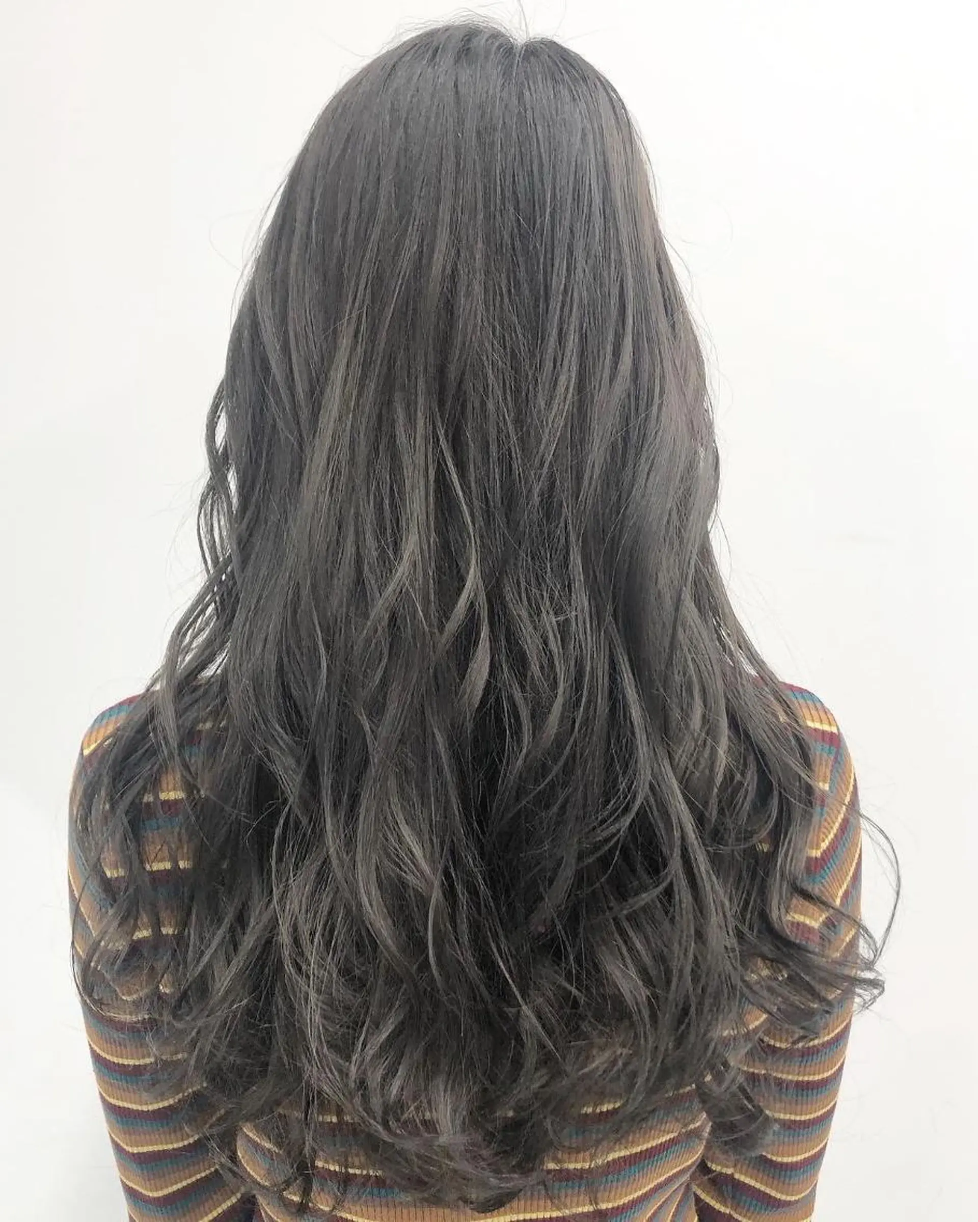 ロング カラー ヘアアレンジ ブリーチ&似合せボブ 田中寛十のヘアスタイル