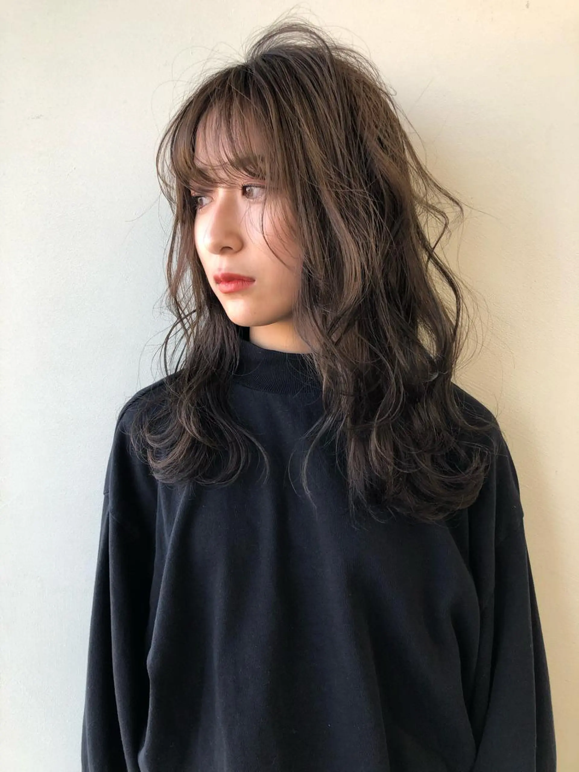 セミロング ヘアカラー 小澤大輔 YOLO hairのヘアスタイル