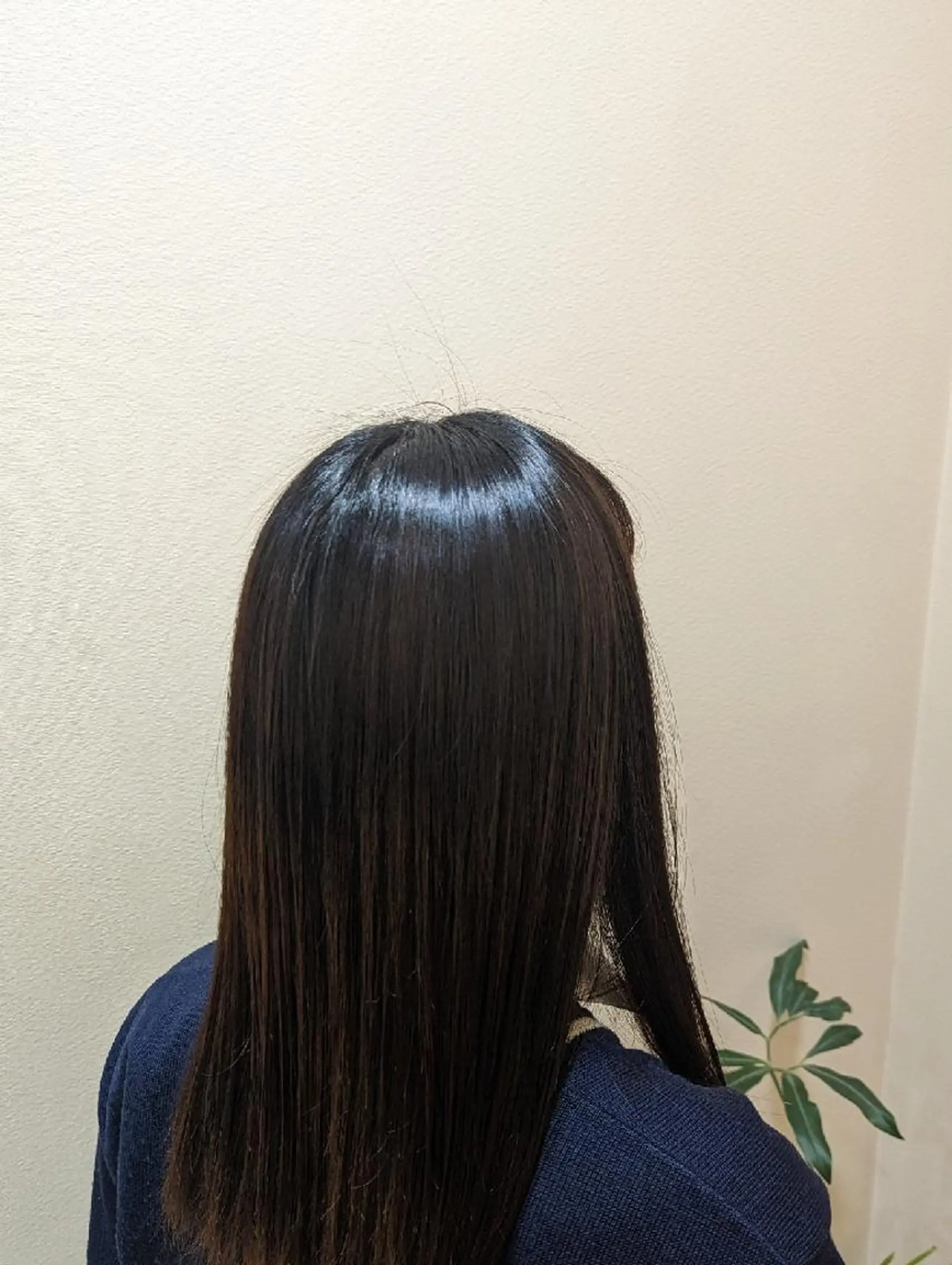 ロング パーマ 縮毛矯正 種池 優太のヘアスタイル