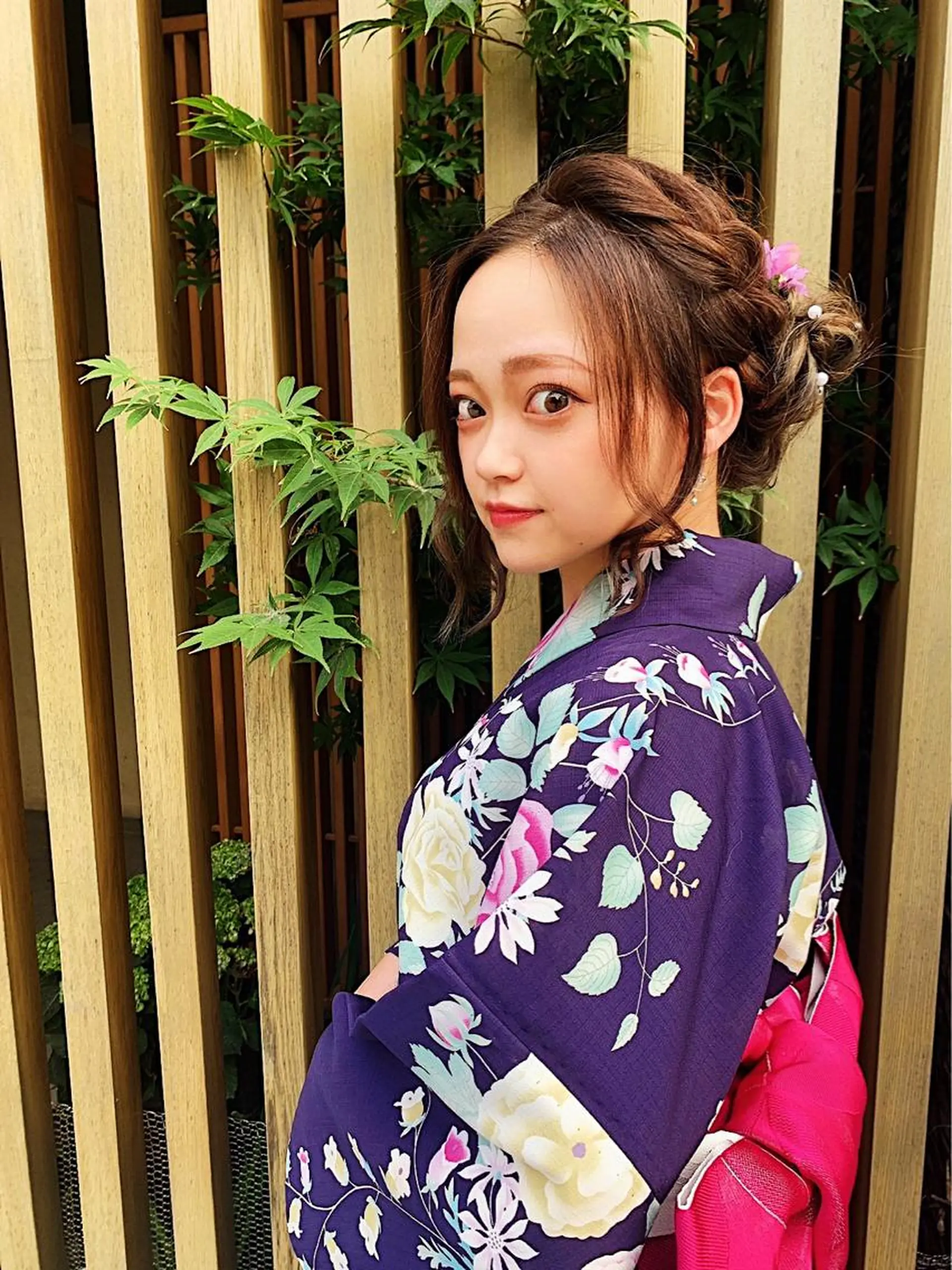 ミディアム 卒業式のヘアスタイル Mululu所属・京都最安価エクステ muuka🦋のヘアスタイル