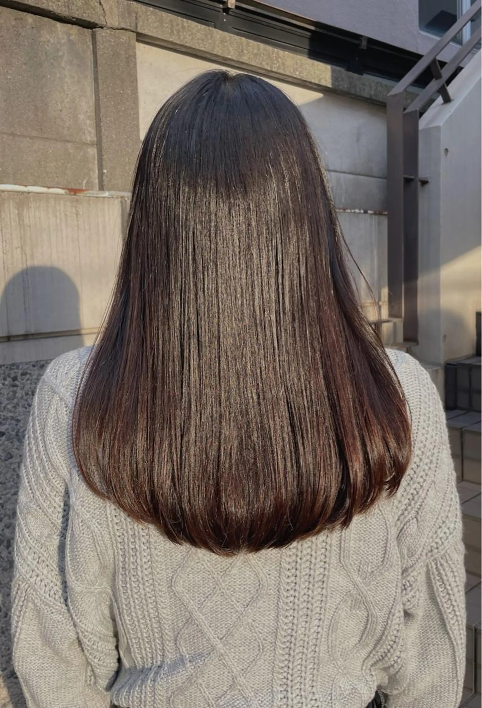ロング トリートメント トリートメント 中村 海波のヘアスタイル