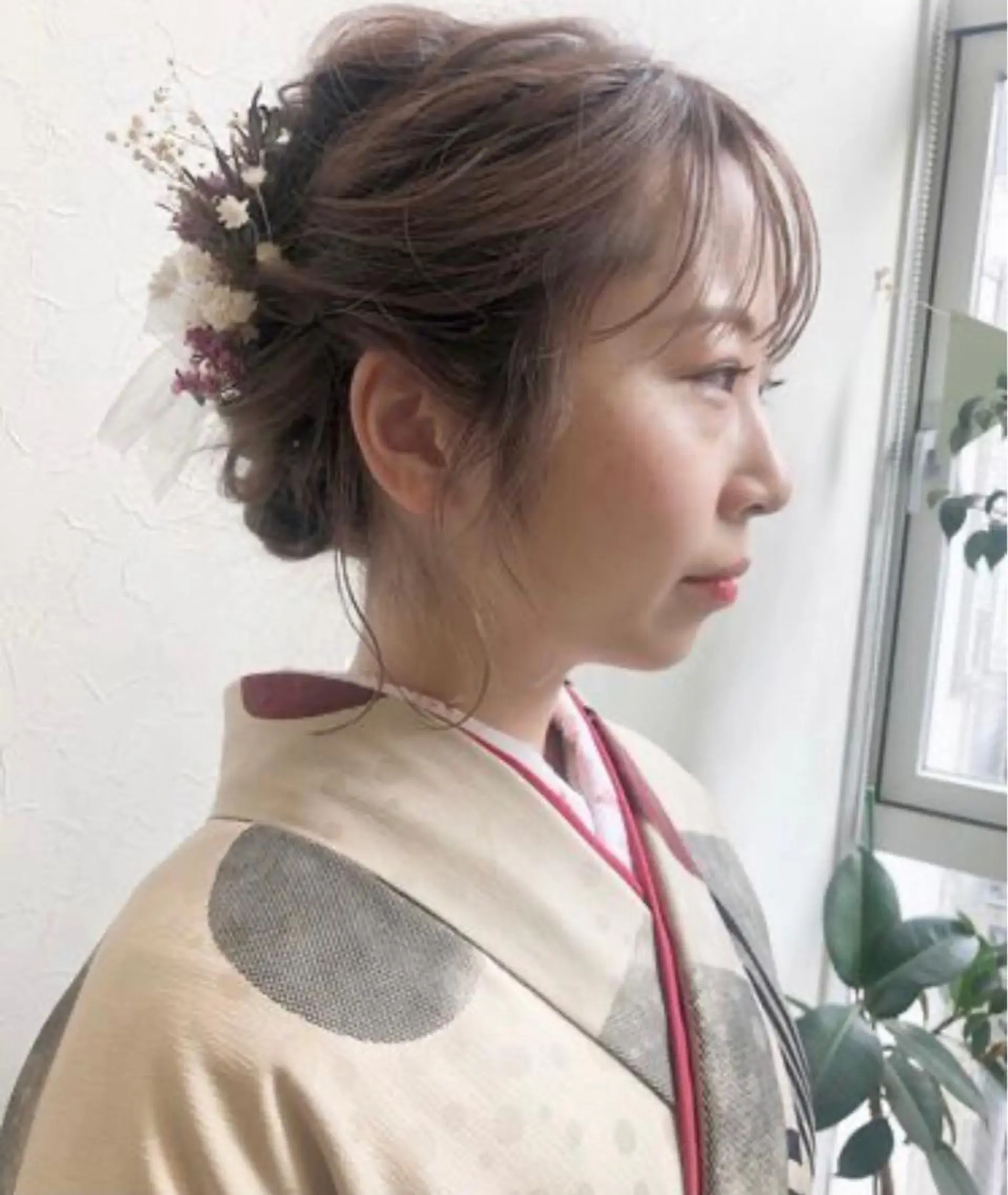 セミロング ヘアアレンジ nakahara madokaのヘアスタイル