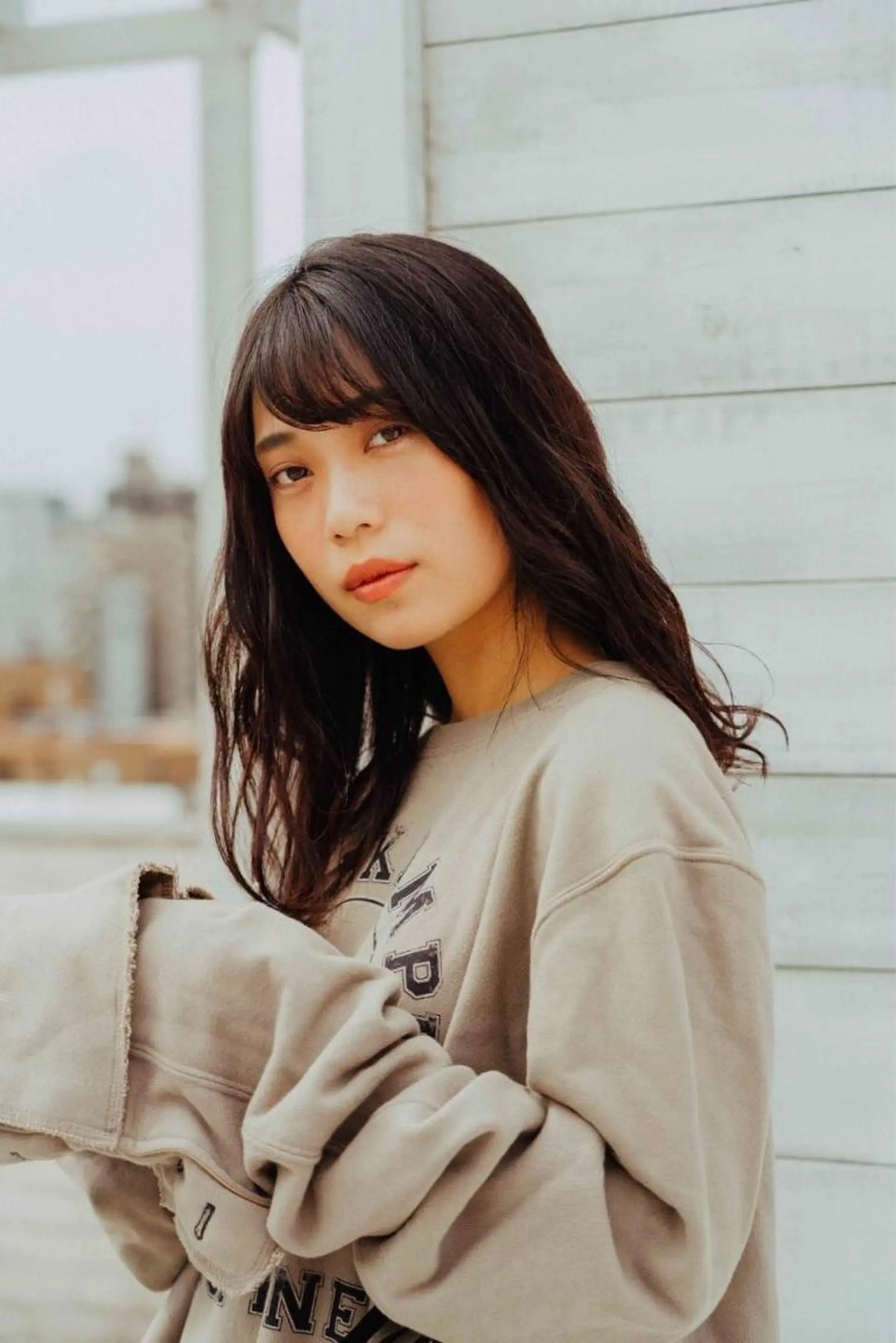 ミディアム 福岡 舞のヘアスタイル