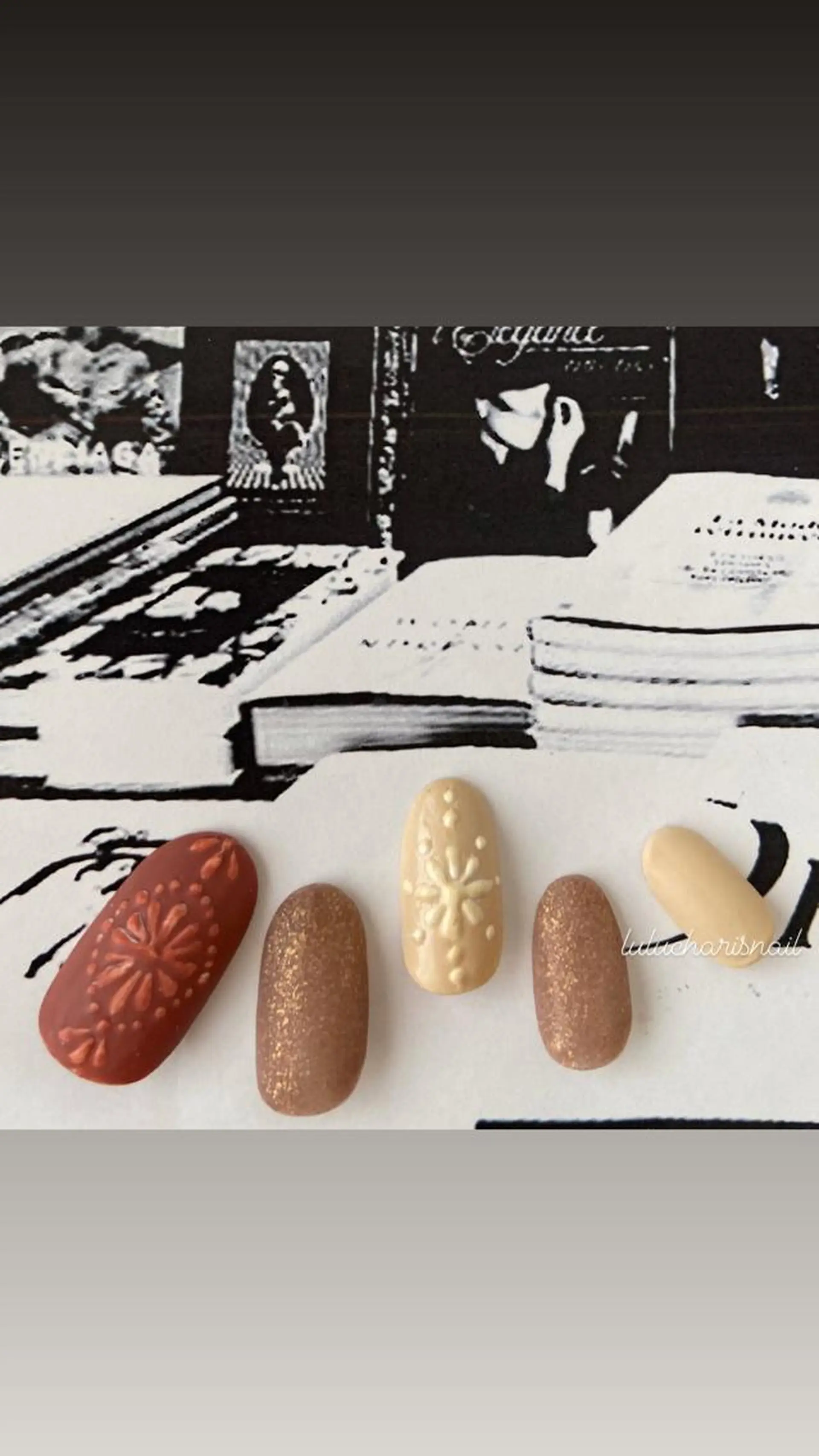 ネイル アートネイル Lulu charisu所属・lulucharis nailのネイルデザイン