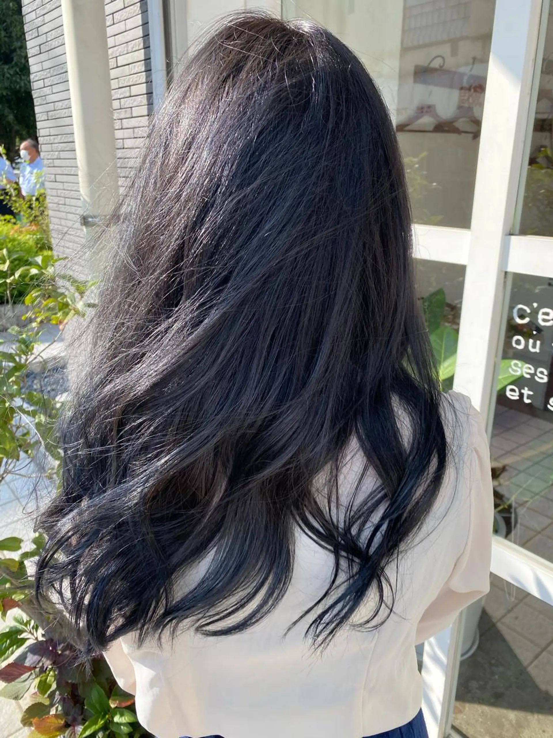 ロング カラー わかばやし ゆうこのヘアスタイル