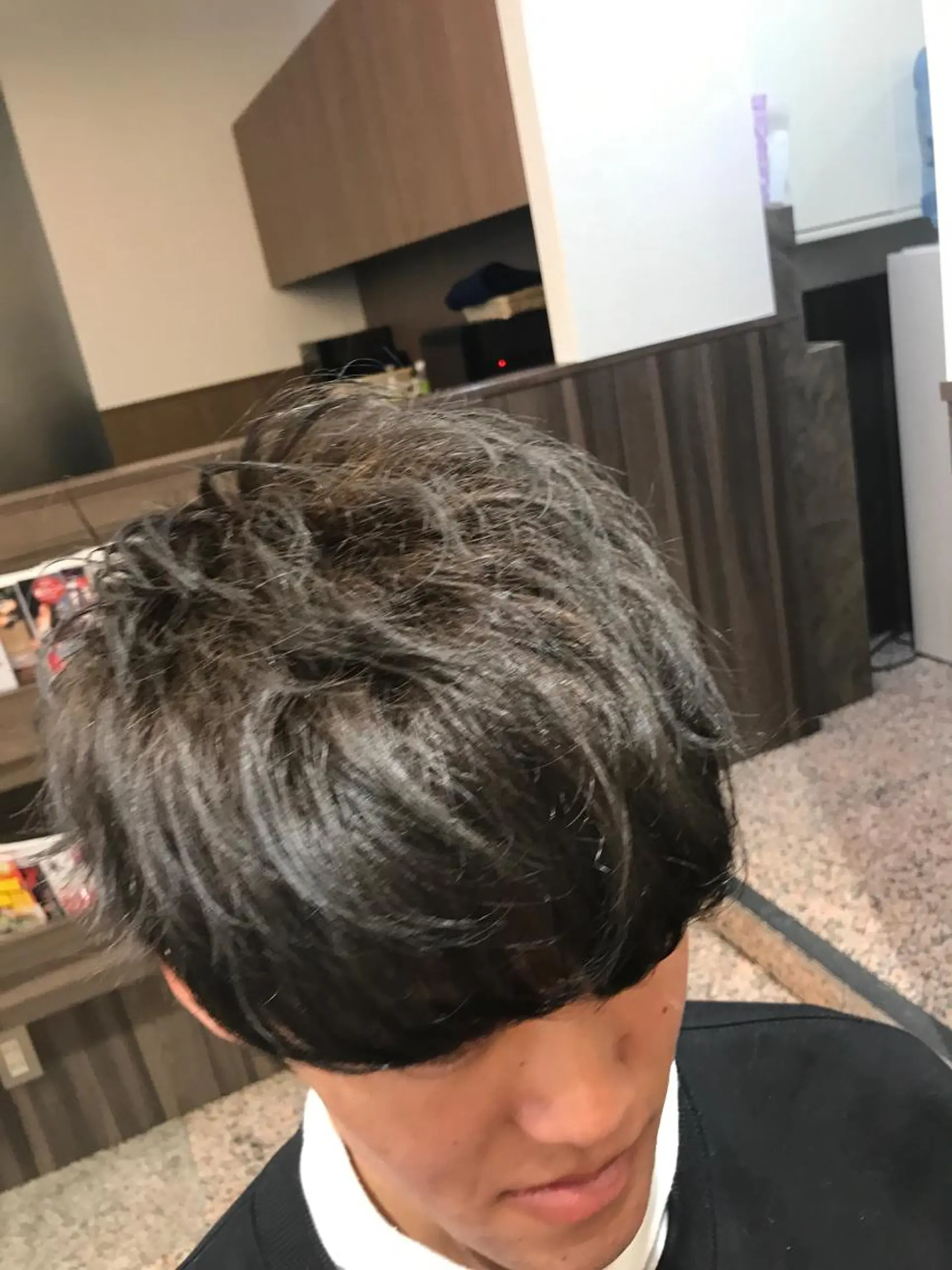 ショート ヘアアレンジ メンズ マッシュ IwAsh中山所属・✂︎中山ブリーチ・ パーマ✂︎露木智也のヘアスタイル