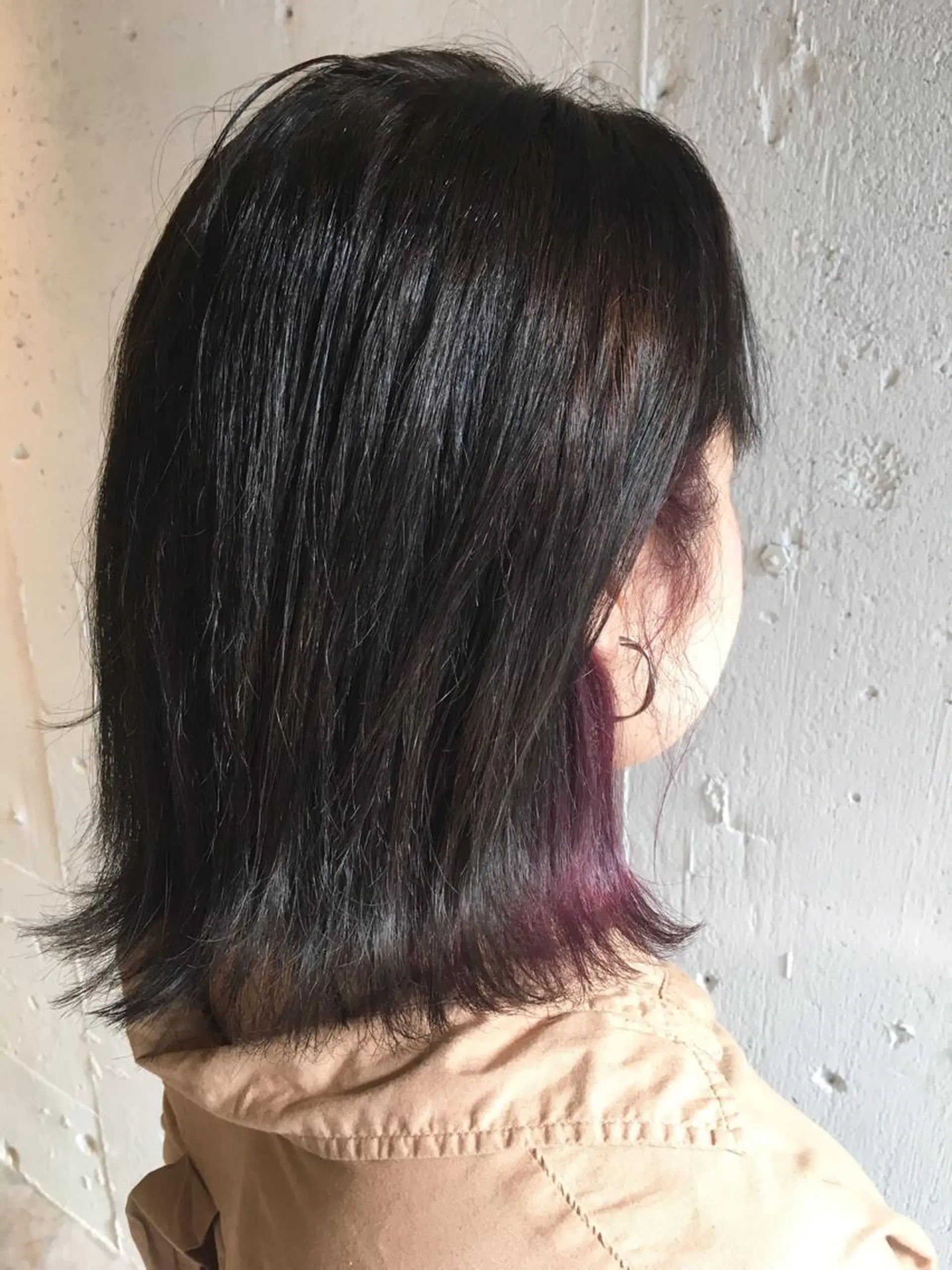 ショート カラー ダークグレー インナーカラー ピンクカラー ヘアカラー トリートメント 💈平島 拓也💈のヘアスタイル