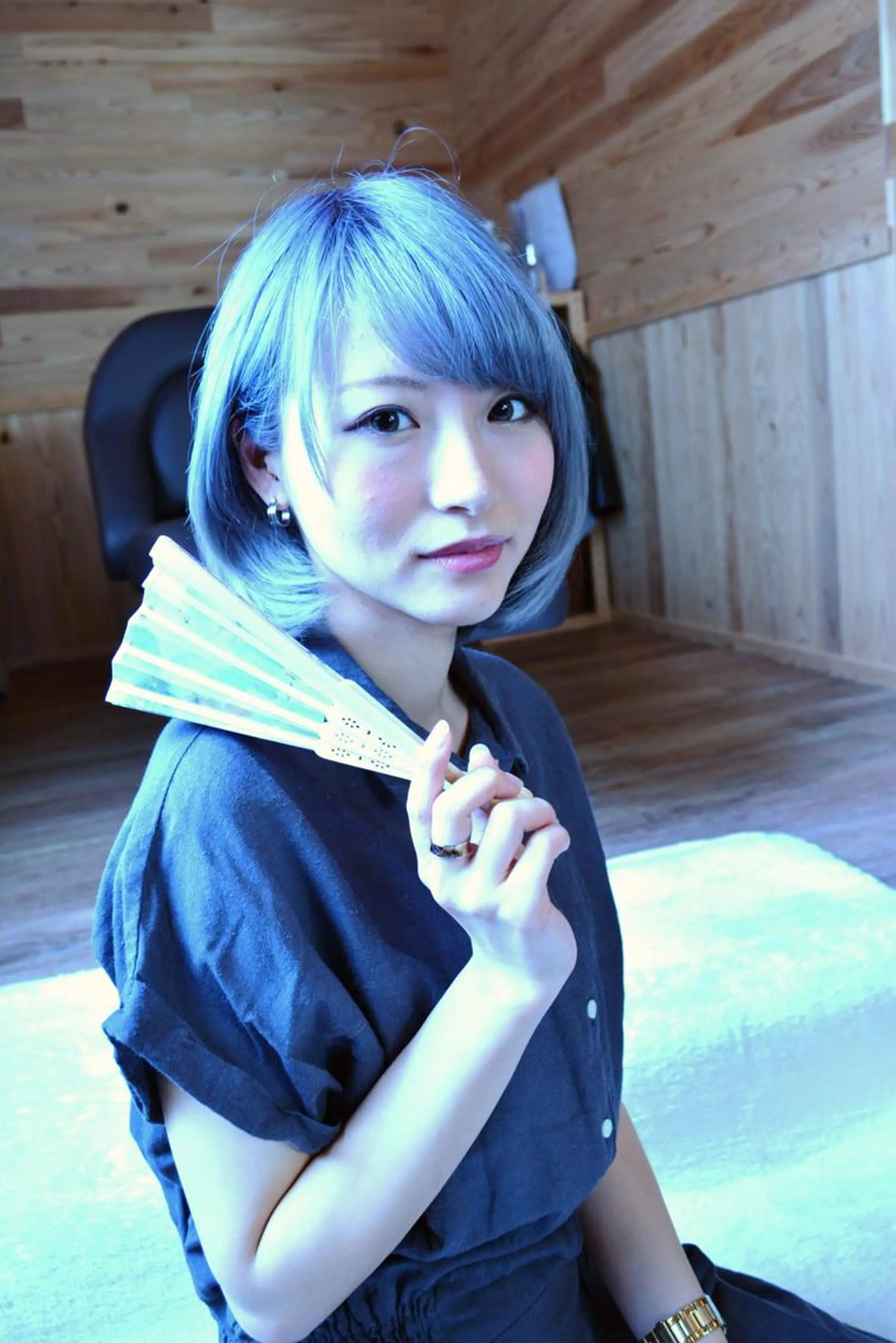 ショート カラー パーマ ヘアアレンジ ブリーチ belle chambreイブカのその他イメージ