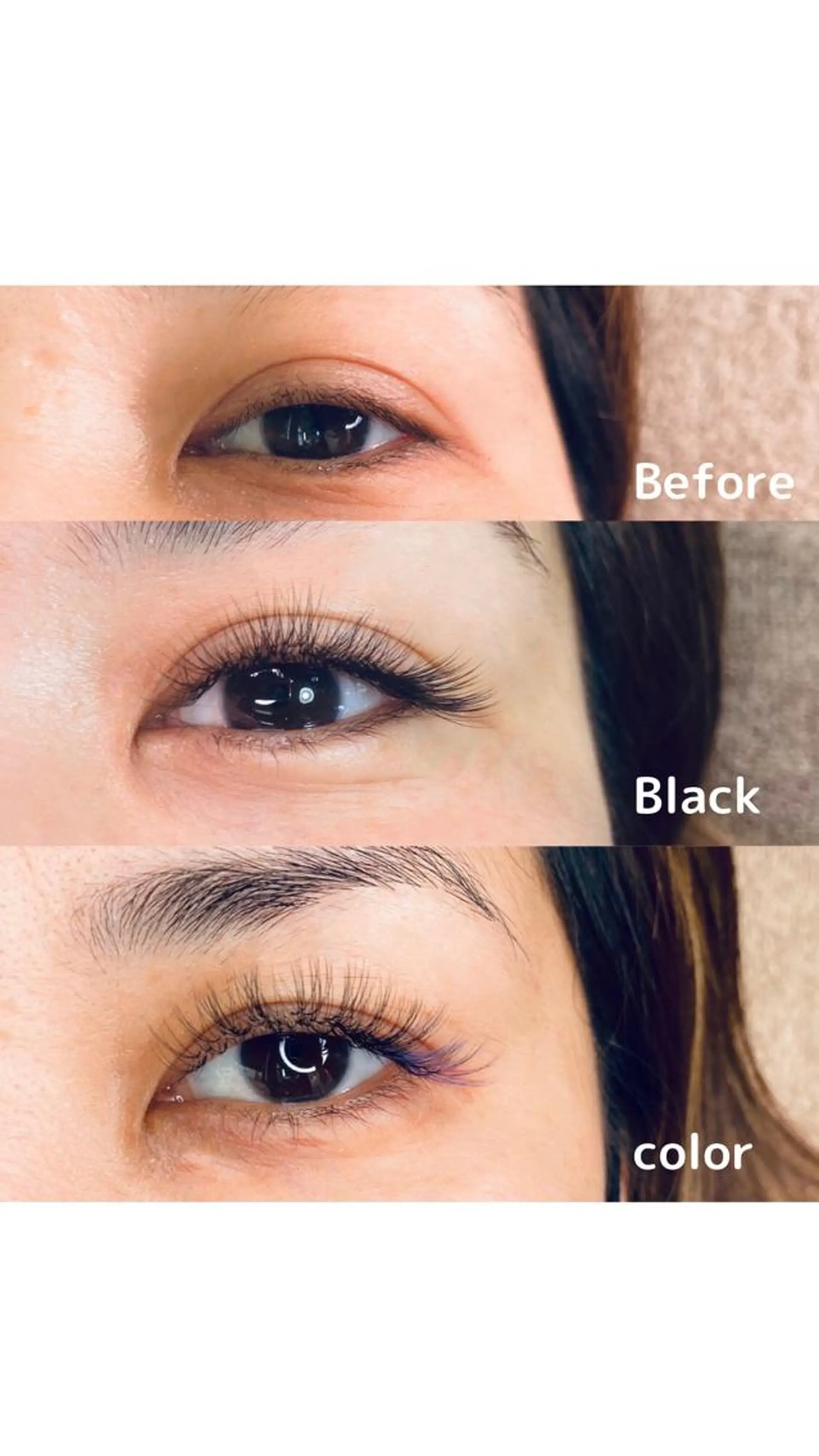 マツエク・マツパ ボリュームラッシュ サン美容室所属・サン美容室 ♡の眉毛・アイブロウイメージ