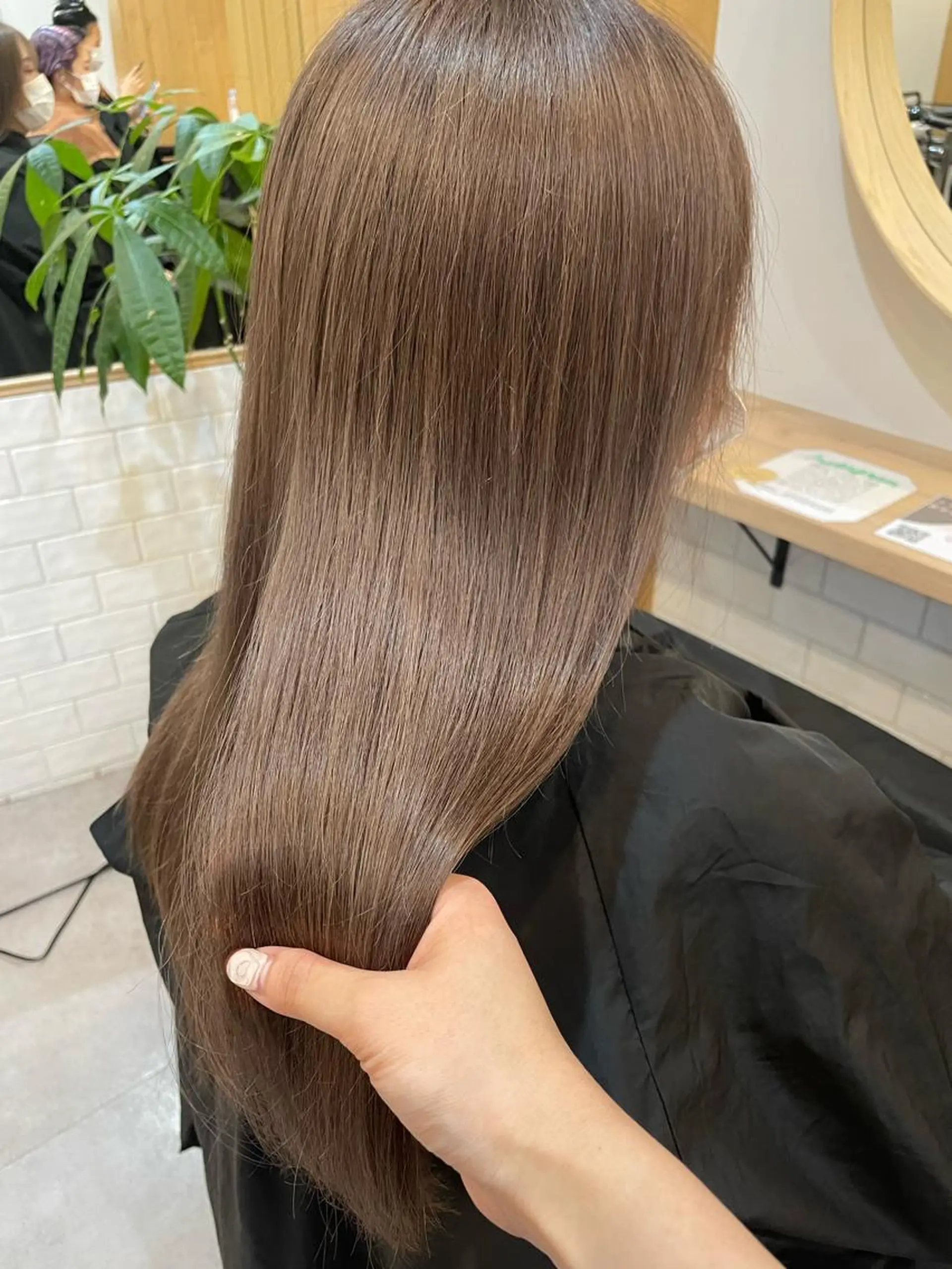 ロング カラー yohaku misakiのヘアスタイル