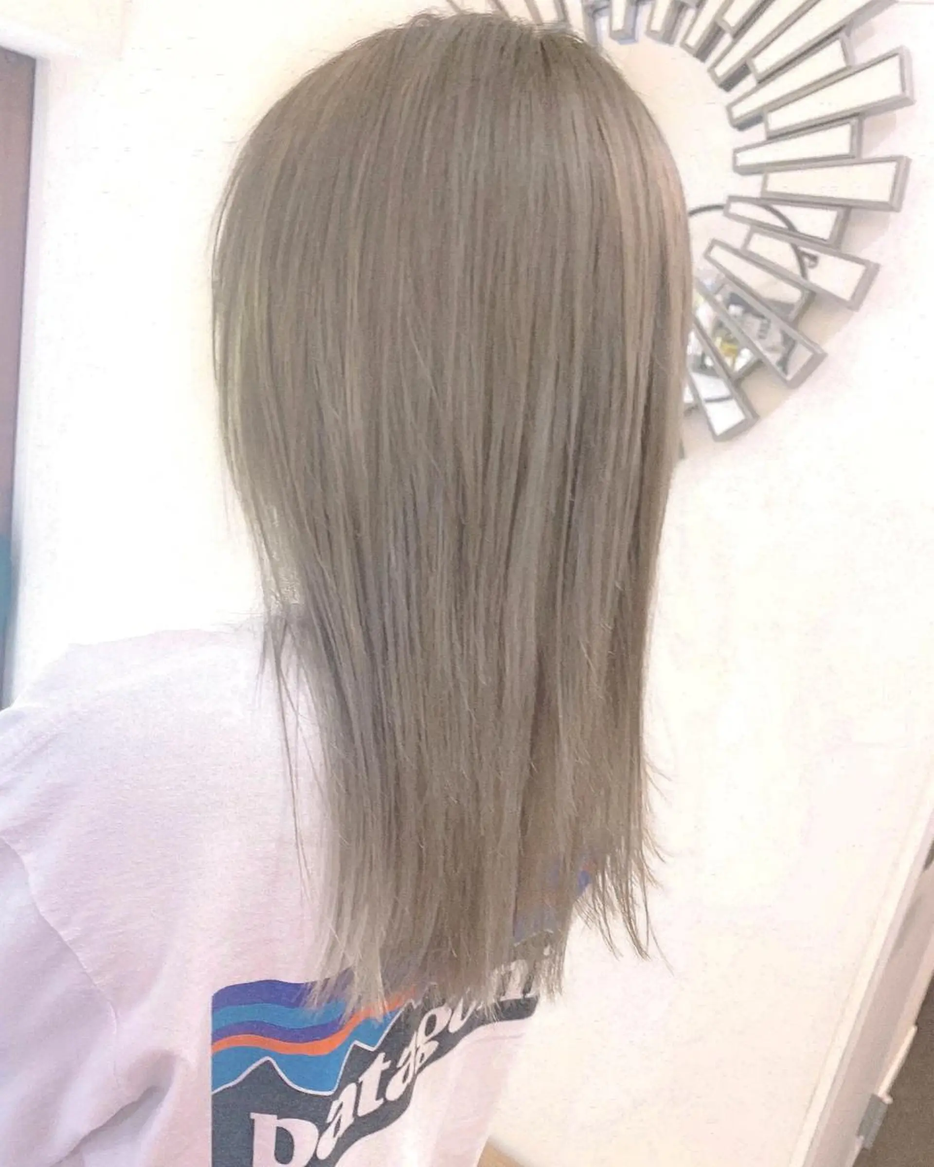 セミロング おおたけ あゆみのヘアスタイル