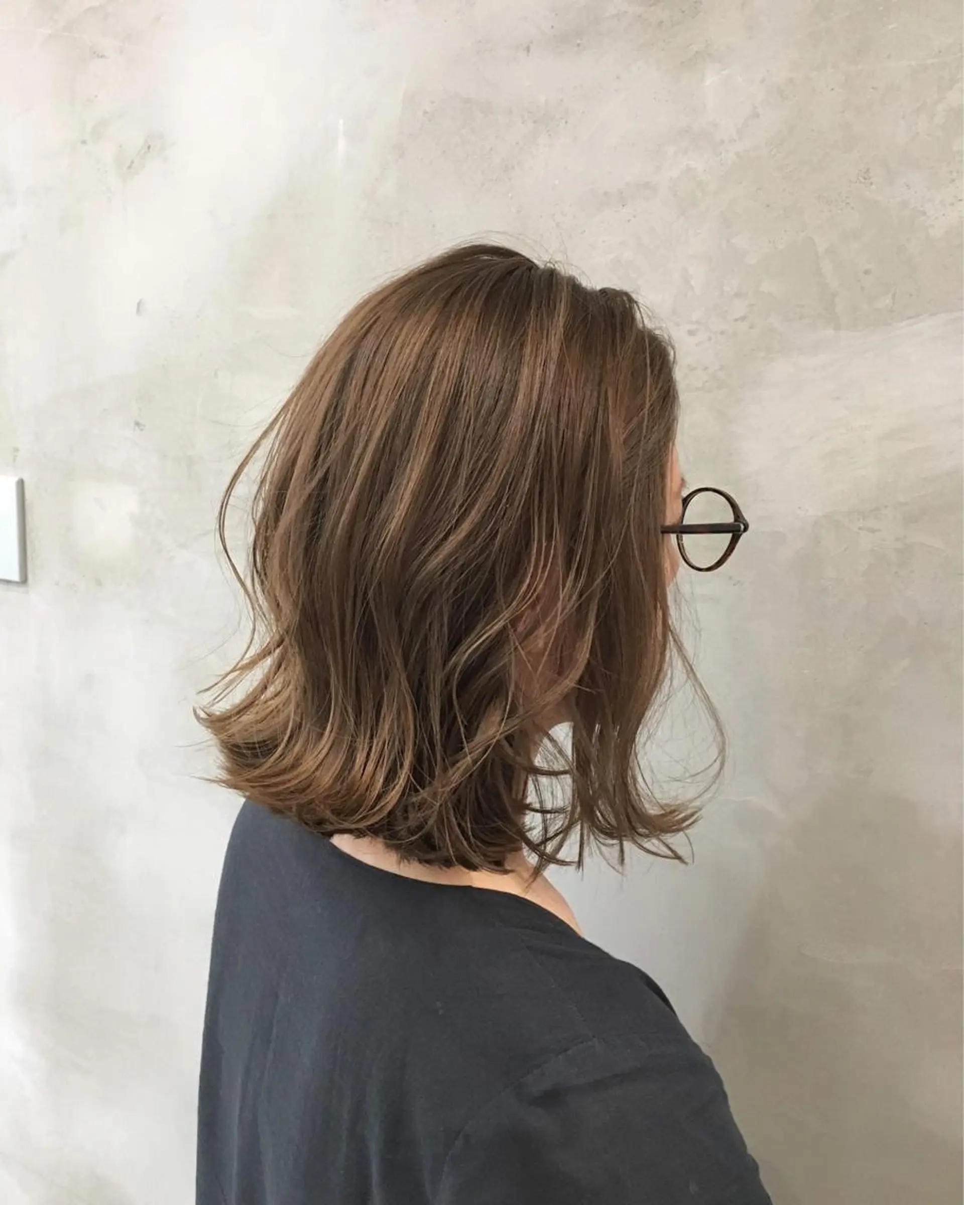 ミディアム カラー pesca 長町南店 OIKAWAのヘアスタイル