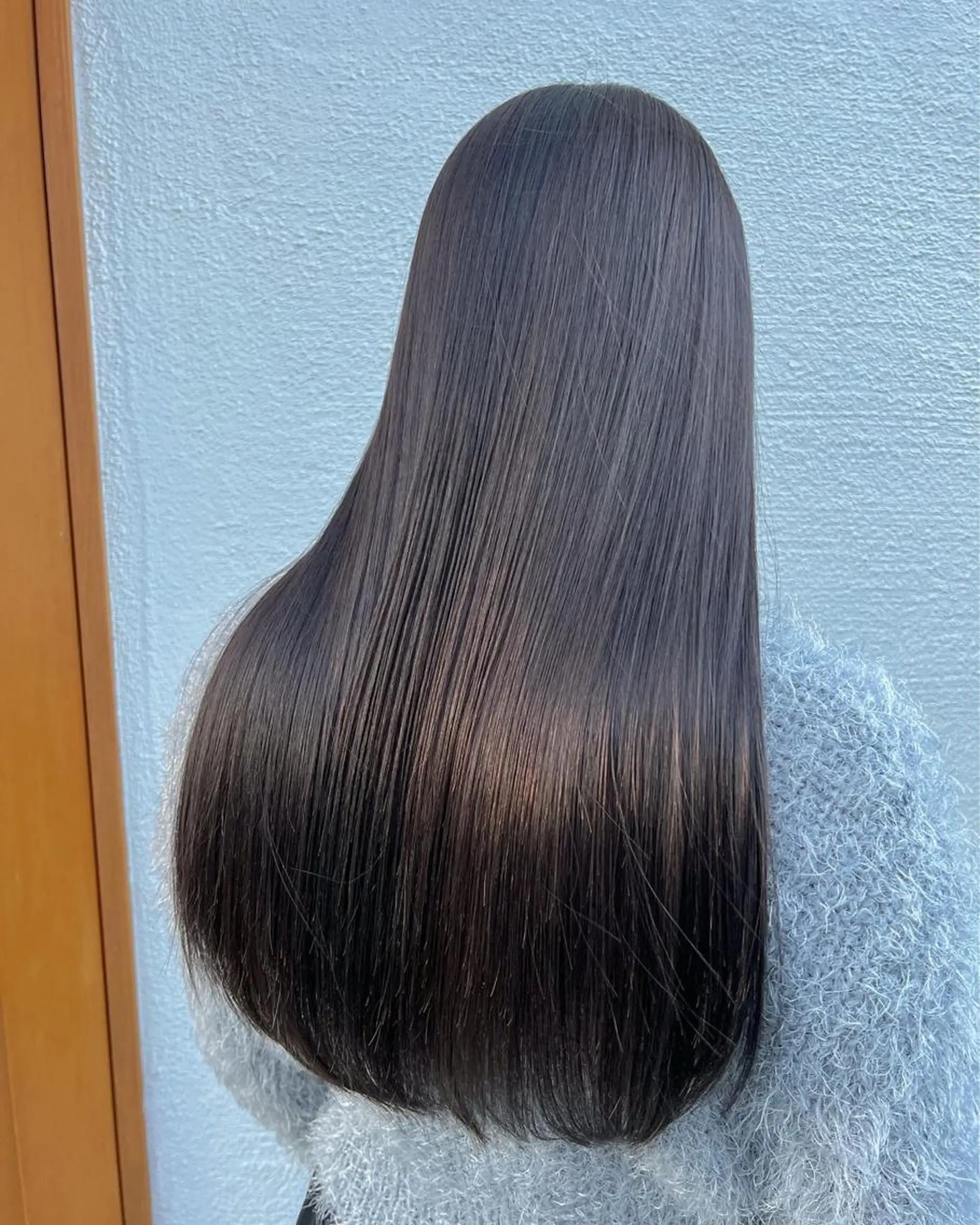 ロング 髪質改善 韓国風ヘア トリートメント カット ヘアカラー 縮毛矯正 トリートメント 色素薄めカラー❤︎ chihiroのヘアスタイル