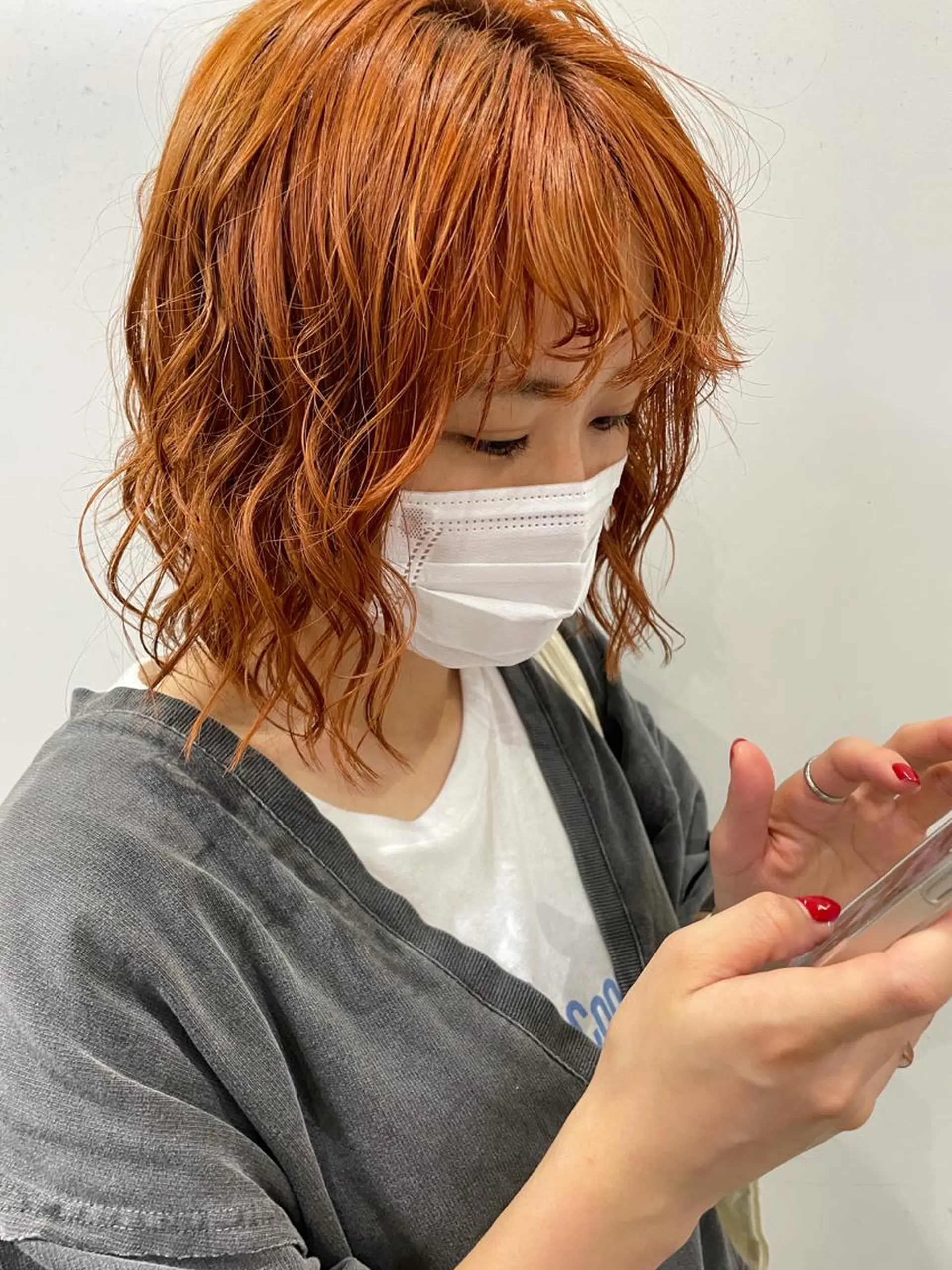 ショート パーソナルカラー 藤本夢のヘアスタイル