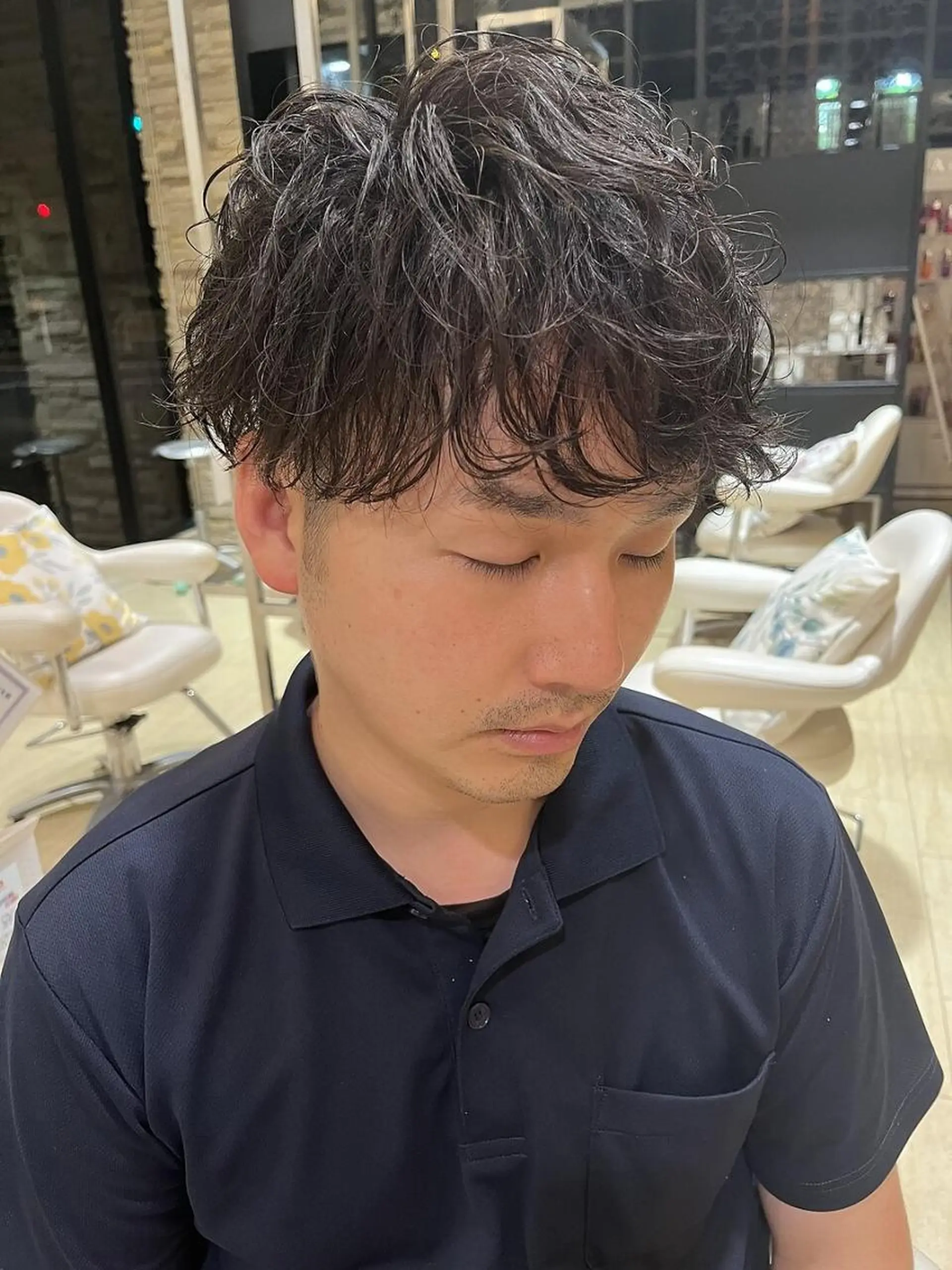 メンズ カット パーマ 💈メンズ専門💈 ✂︎美容師✂︎渡辺翔のヘアスタイル