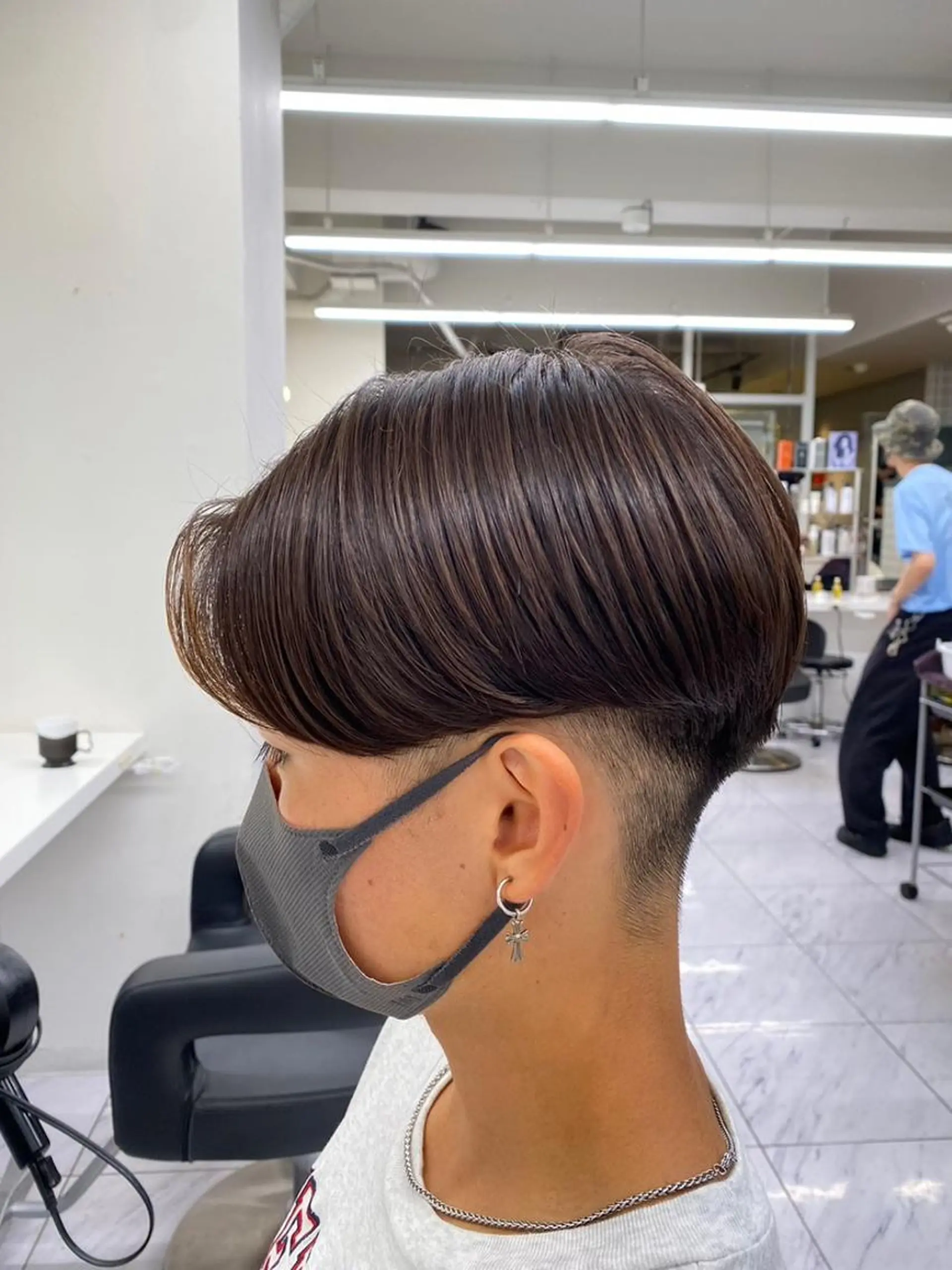メンズ カット ヘアカラー 縮毛矯正 *期間限定モデル様募 集🔥横浜アカデミーのヘアスタイル