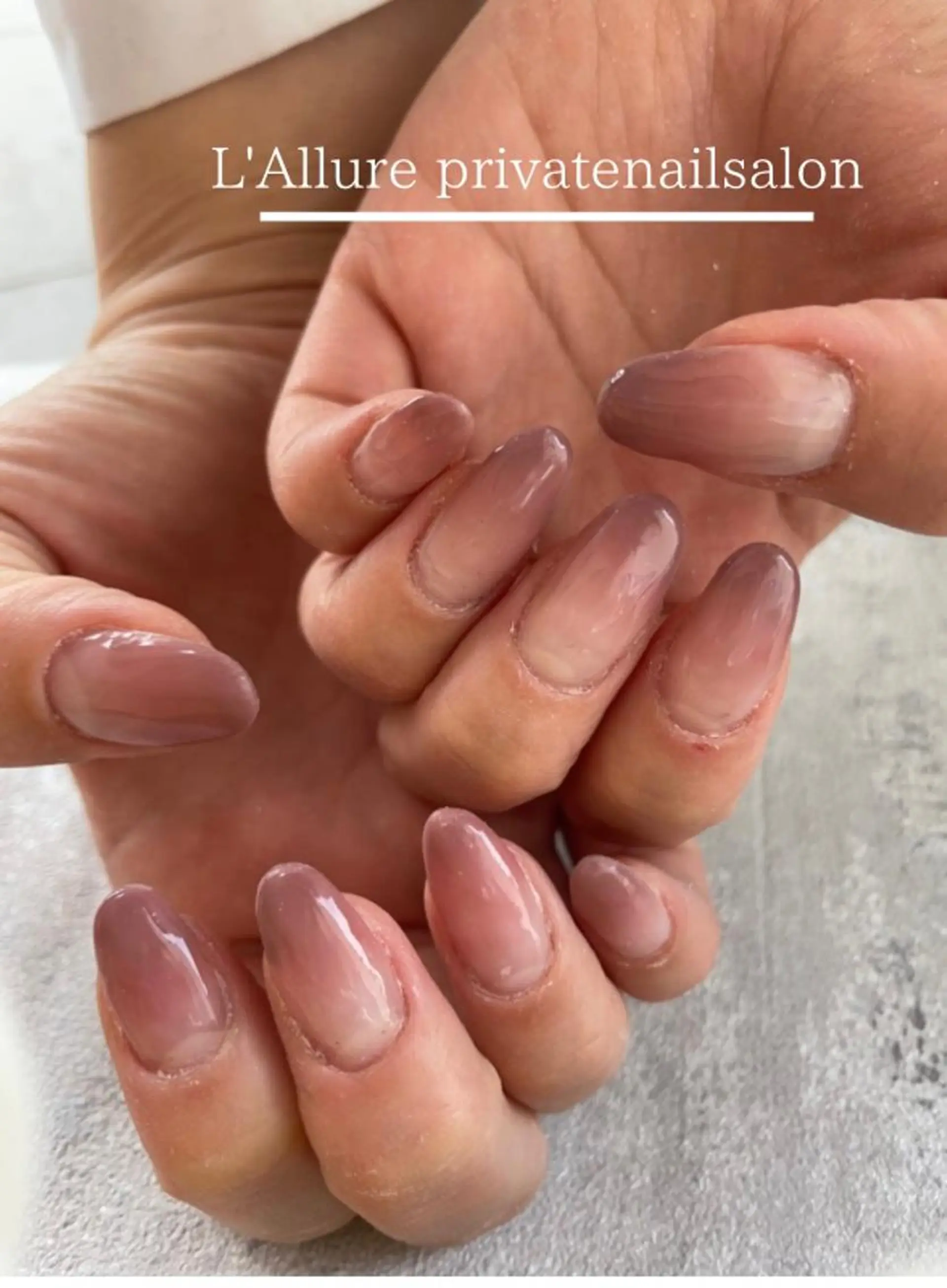ネイル グラデーション ハンドネイル nailsalon -L'Allure-のネイルデザイン