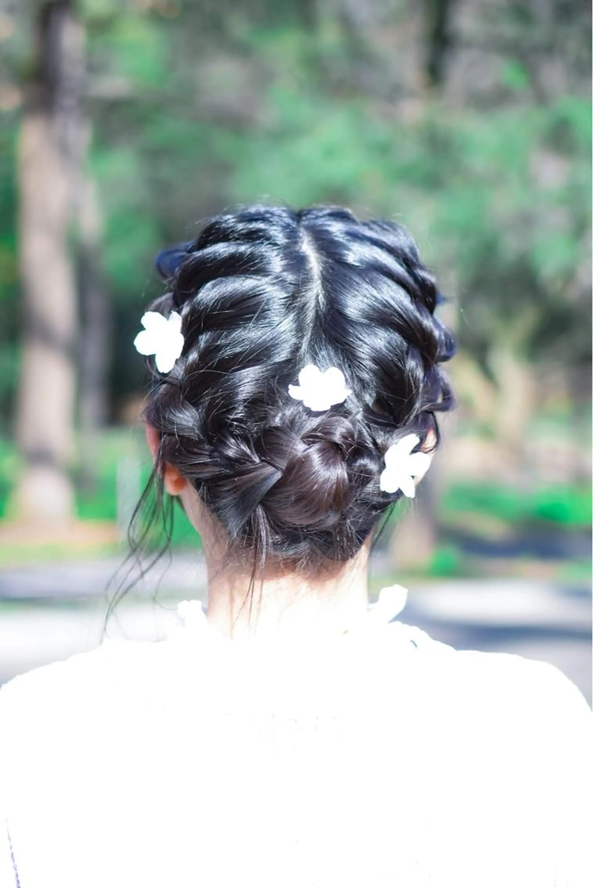 ヘアアレンジ ヘアセット 💚ミヤマ アンナ☘️のヘアスタイル