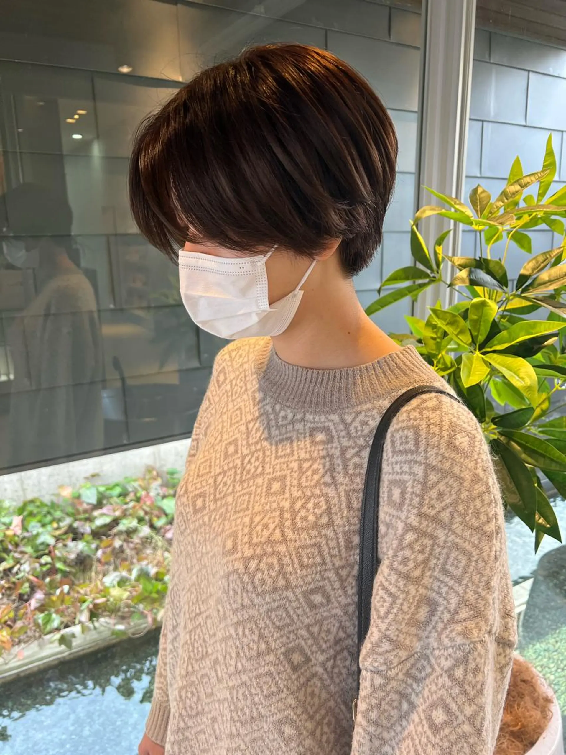 ショート カラー ハンサムショート 似合わせカット ショートヘア nambu-GARDEN所属・高橋 美波のヘアスタイル