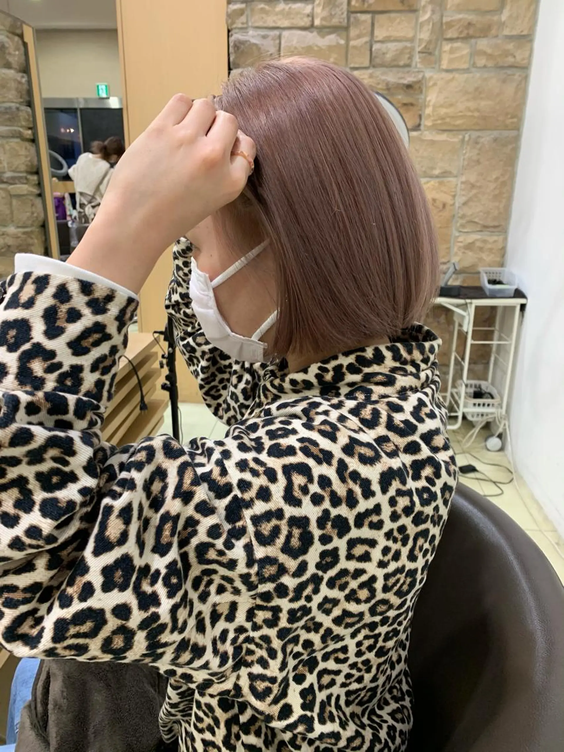 ショート パーソナルカラー 藤本夢のヘアスタイル