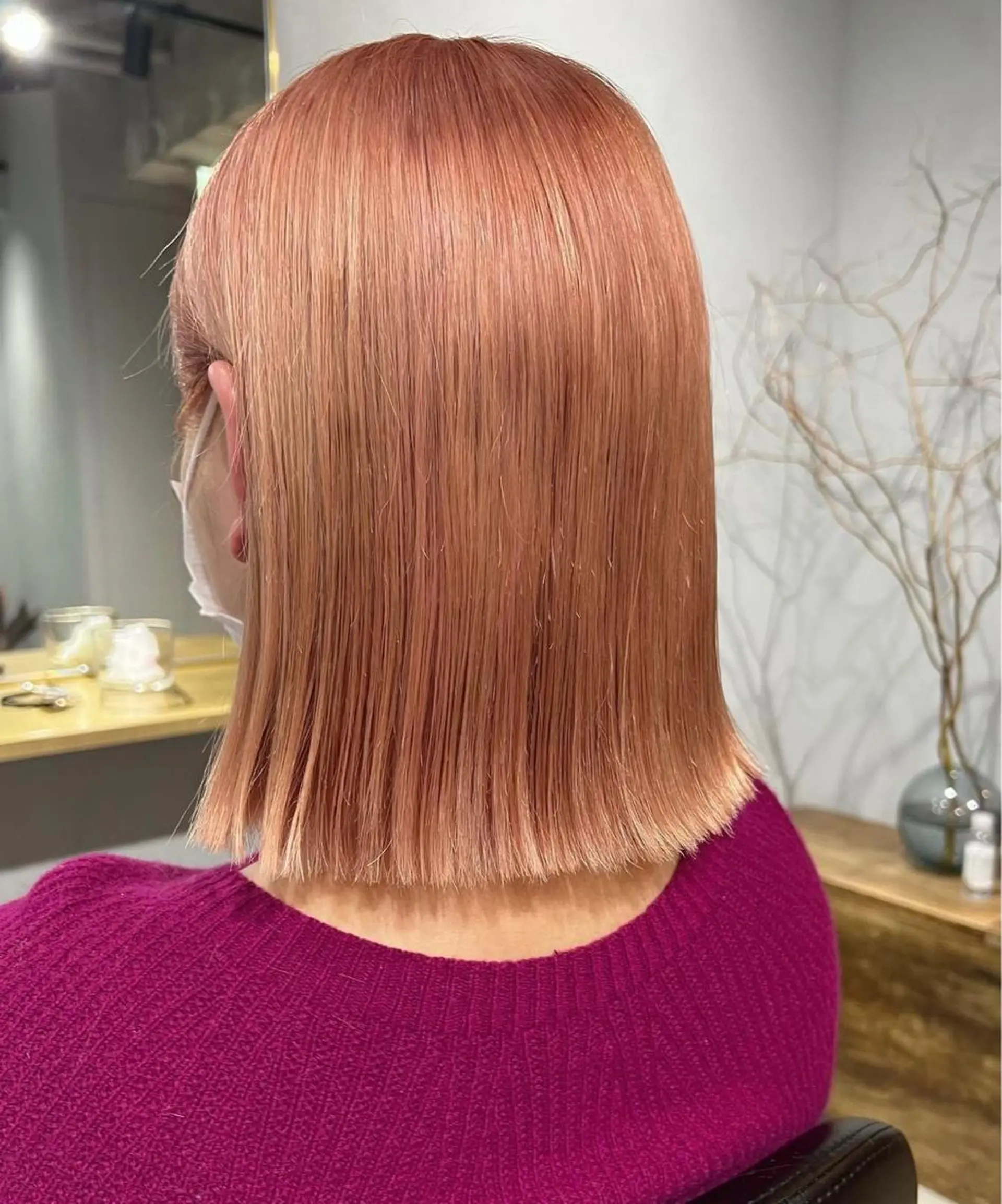 ミディアム カラー ✨Riria✨ ブリーチなしカラーのヘアスタイル