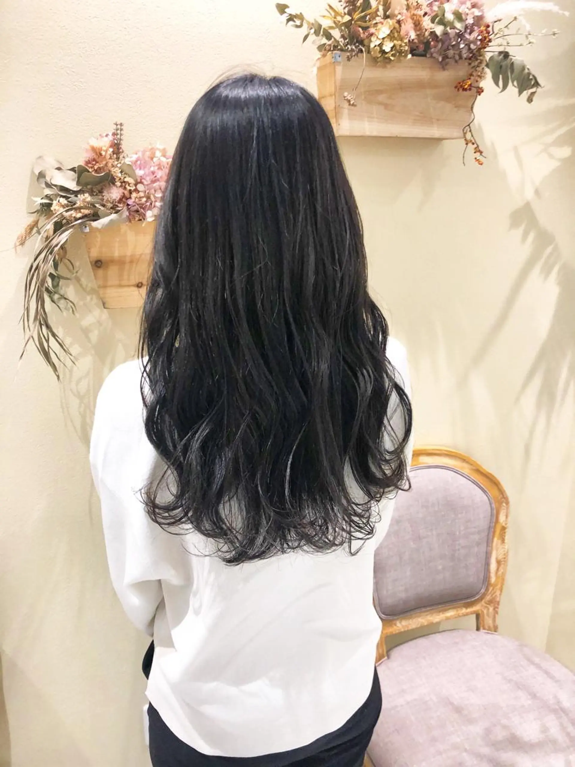 ロング カット ヘアカラー トリートメント 顔タイプヘアデザイン マイスター®︎のヘアスタイル