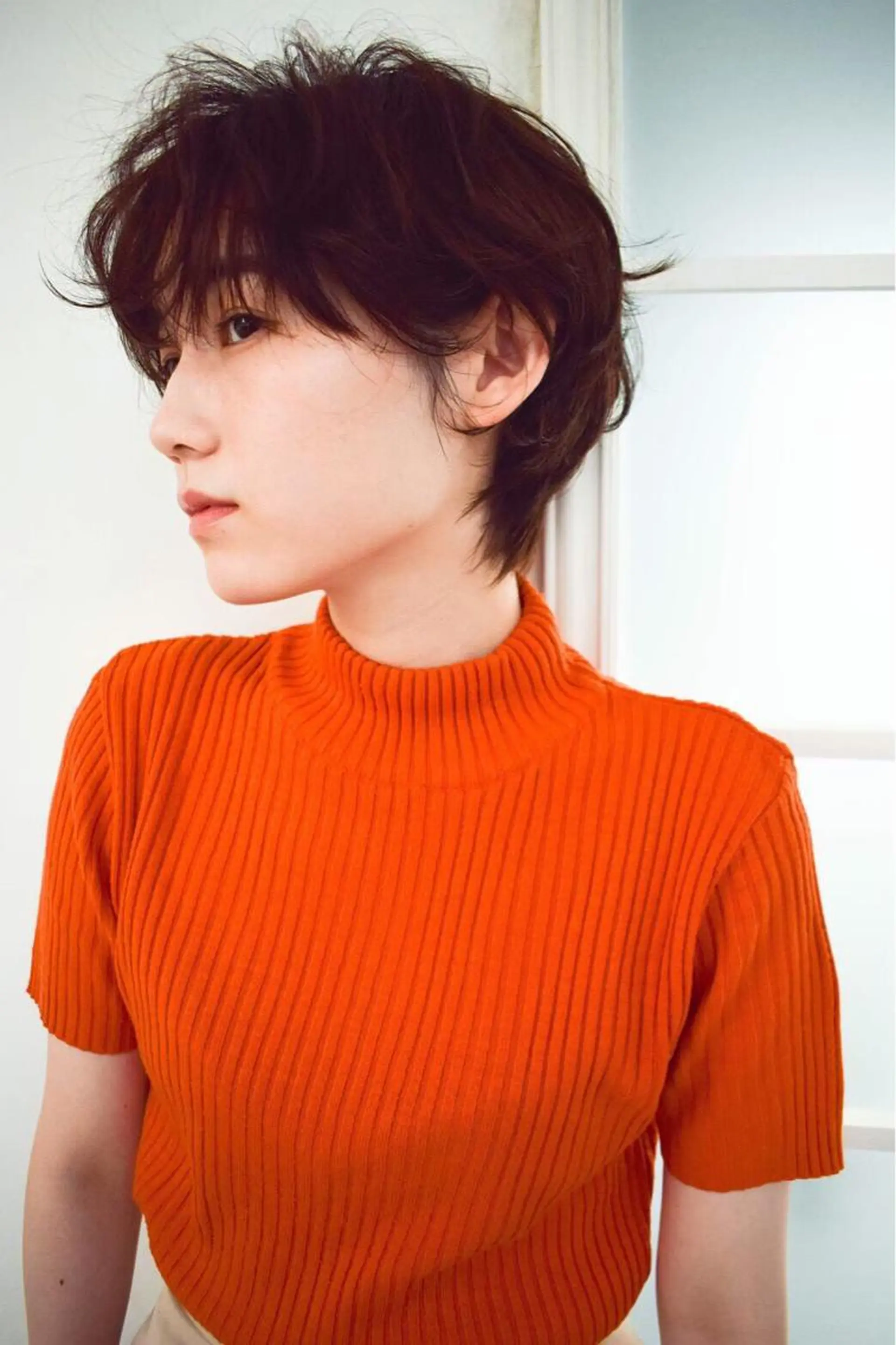 ショート カラー hair &eye LAWE.店長のヘアスタイル
