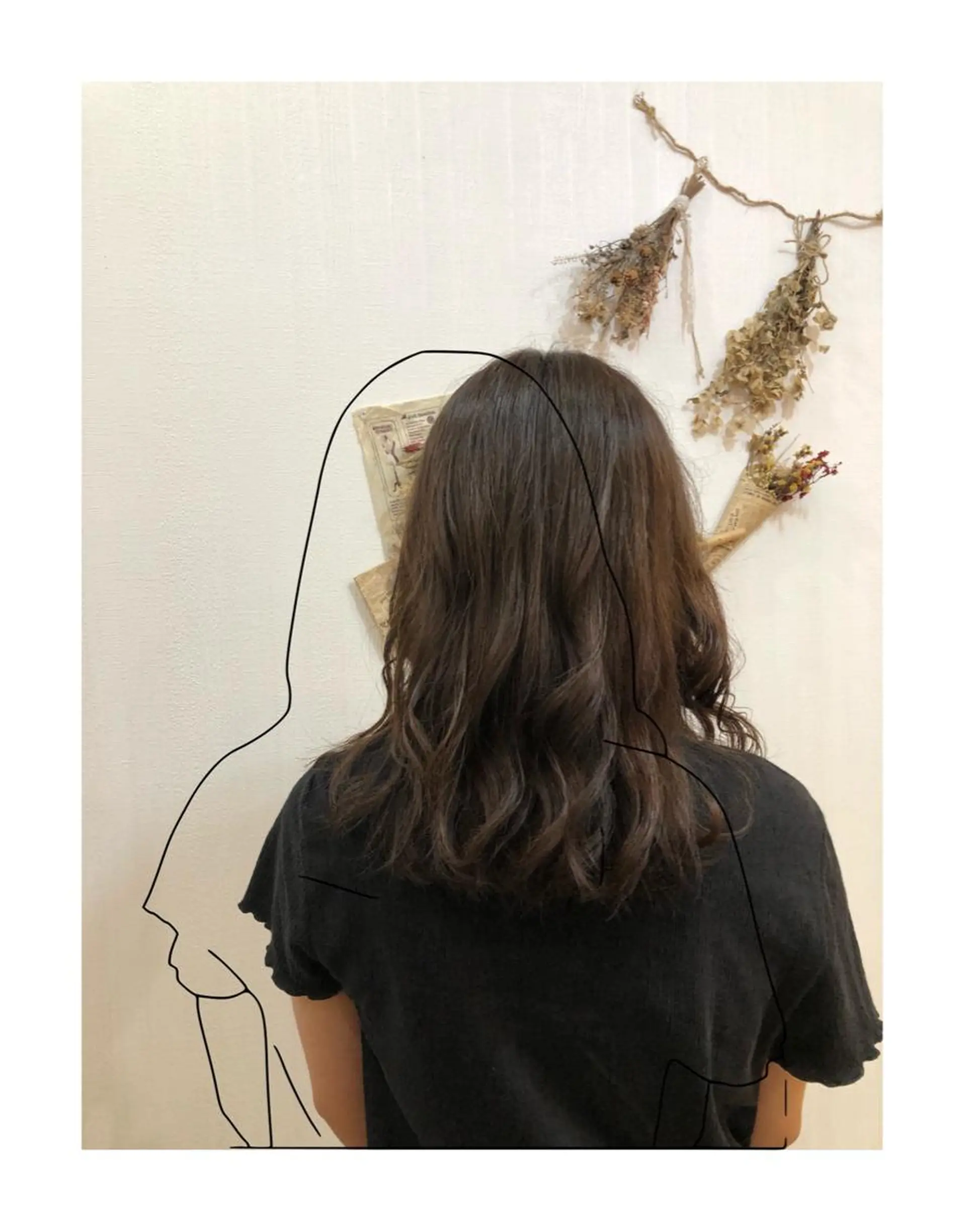 セミロング 🌈ハイトーン/ ワタル🌈のヘアスタイル