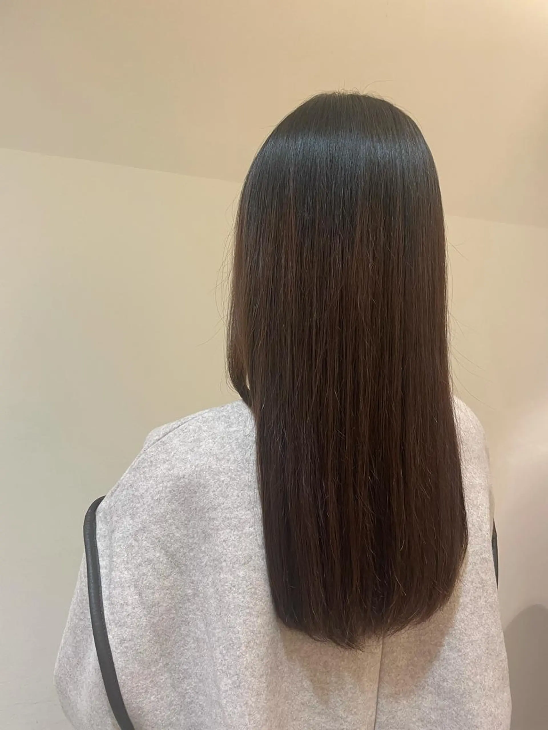 ロング パーマ 韓国風レイヤーカット 松葉翔のヘアスタイル