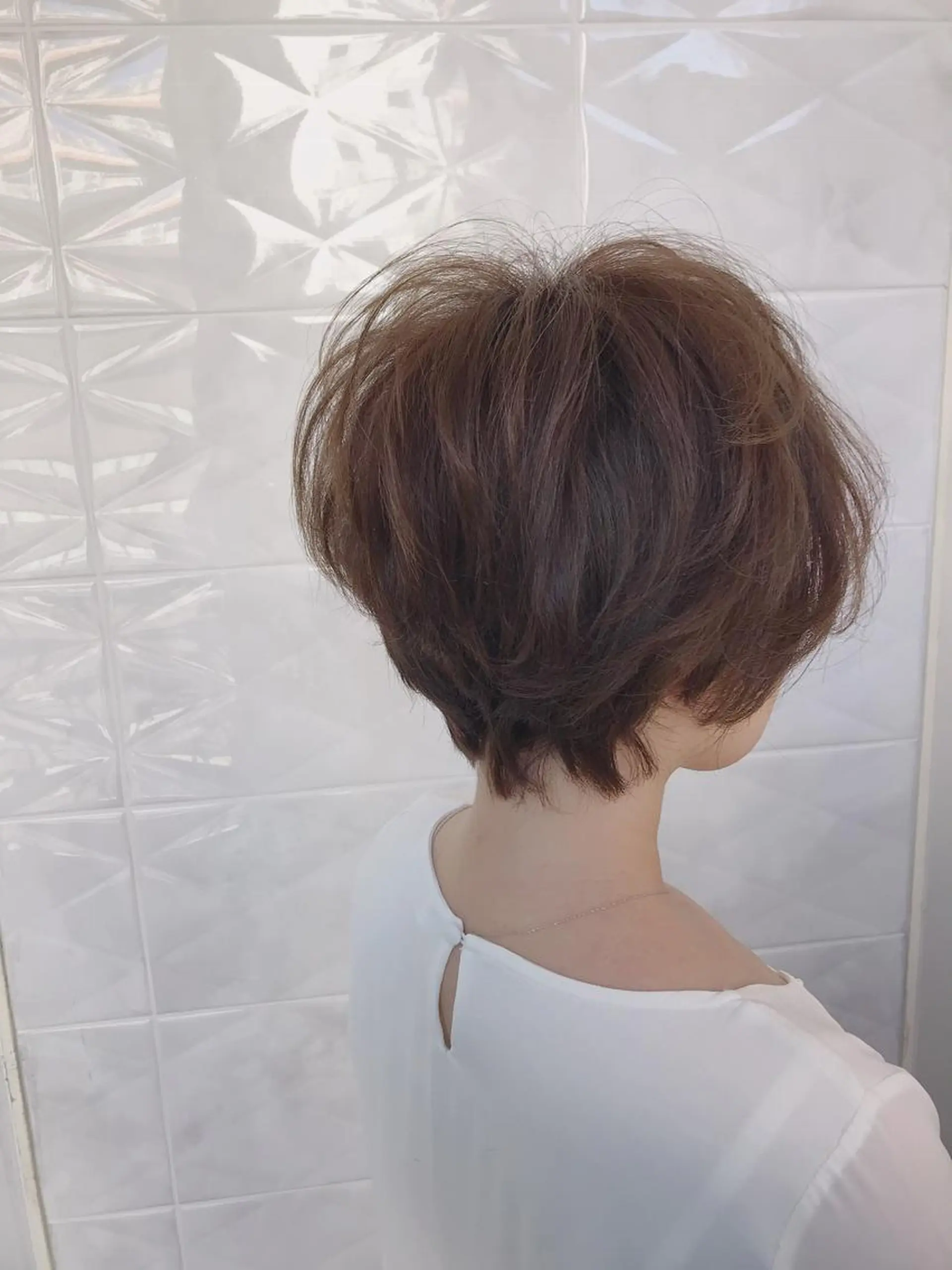 ショート カット ヘアカラー 💗艶×髪改善カラー 特化💗AYAKIのヘアスタイル